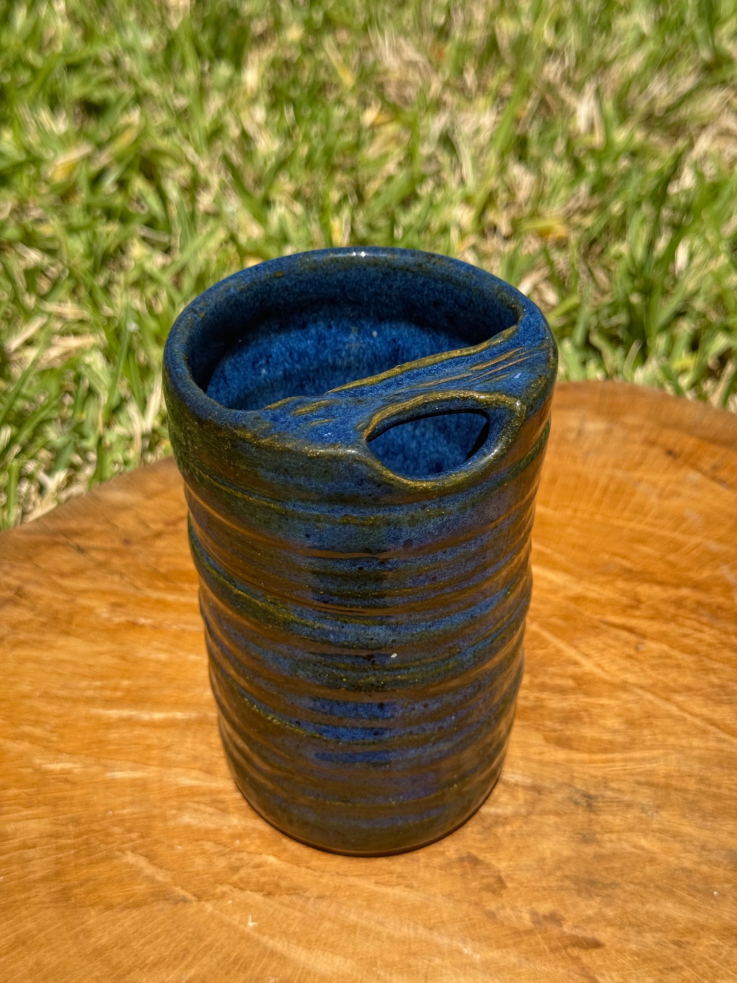 Blue Surf Travel Mug