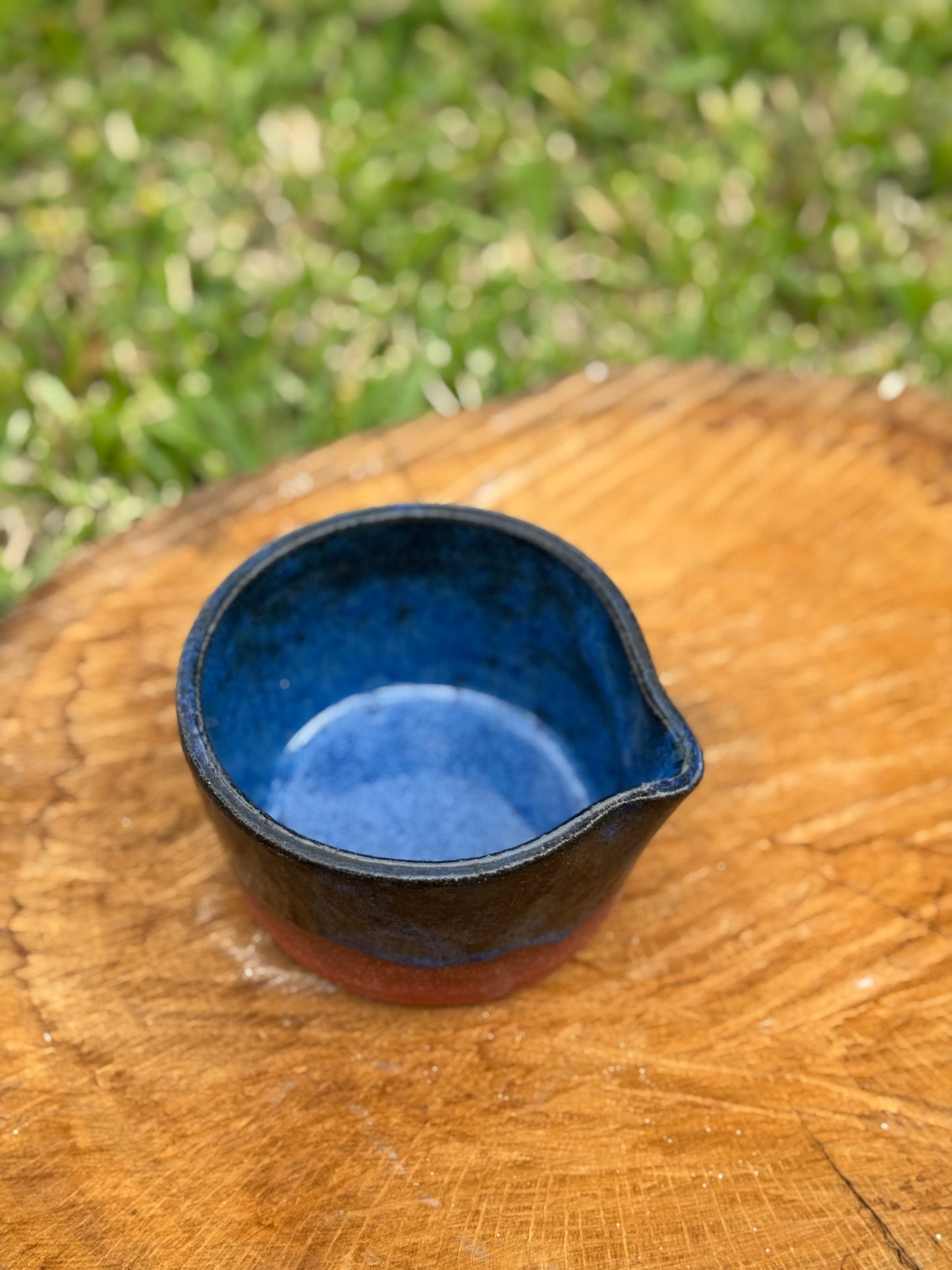 Blue Ceramic Matcha Bowl
