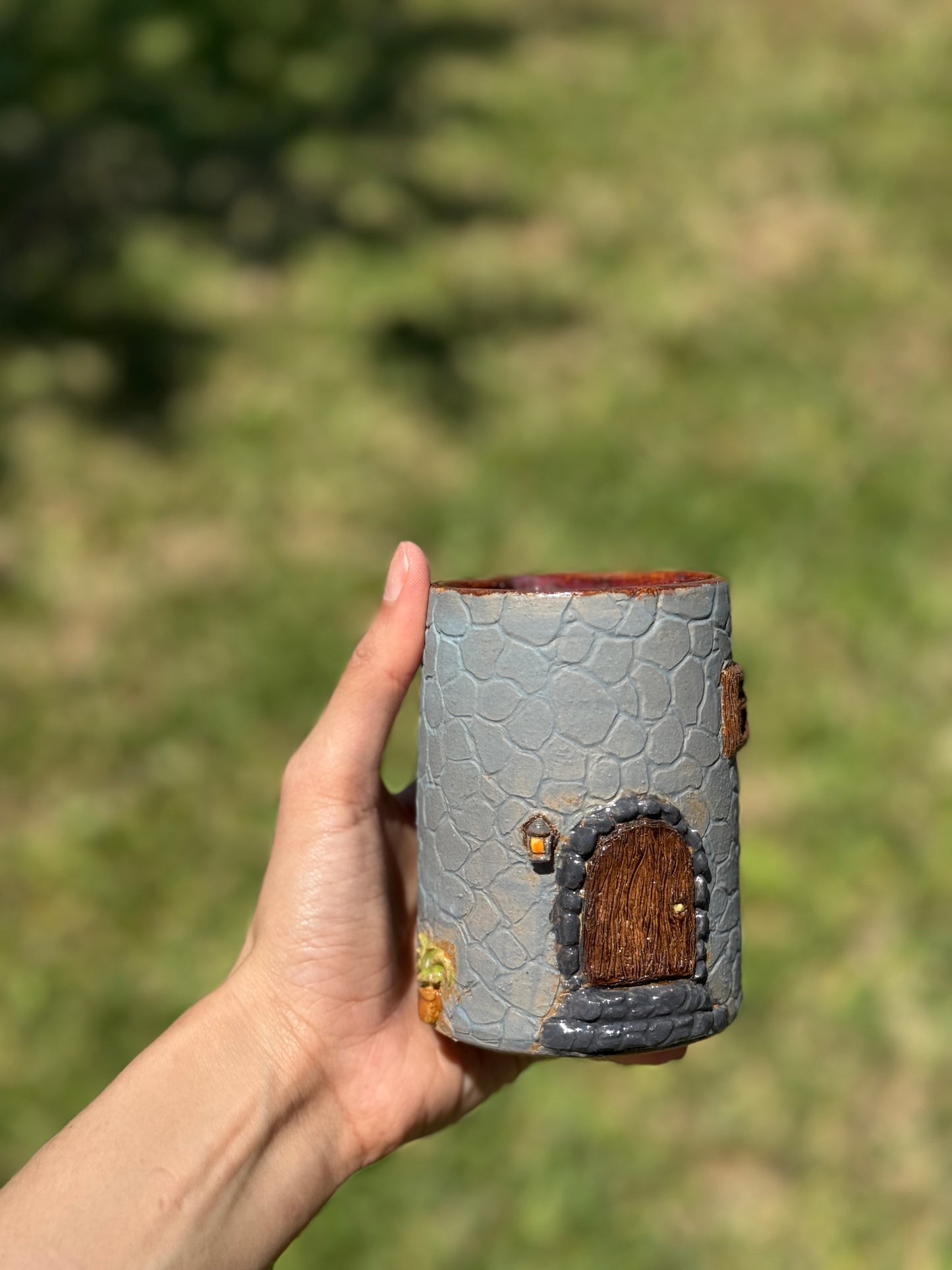 Fairy House Mini Milk Pitcher