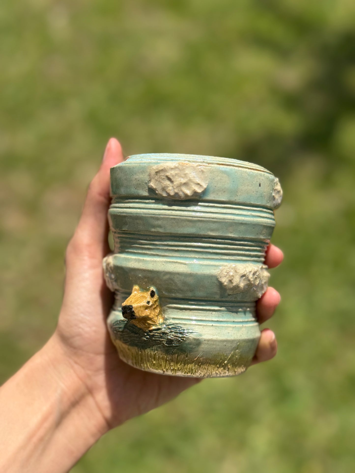 Animal Theme- Capybara Travel Mug