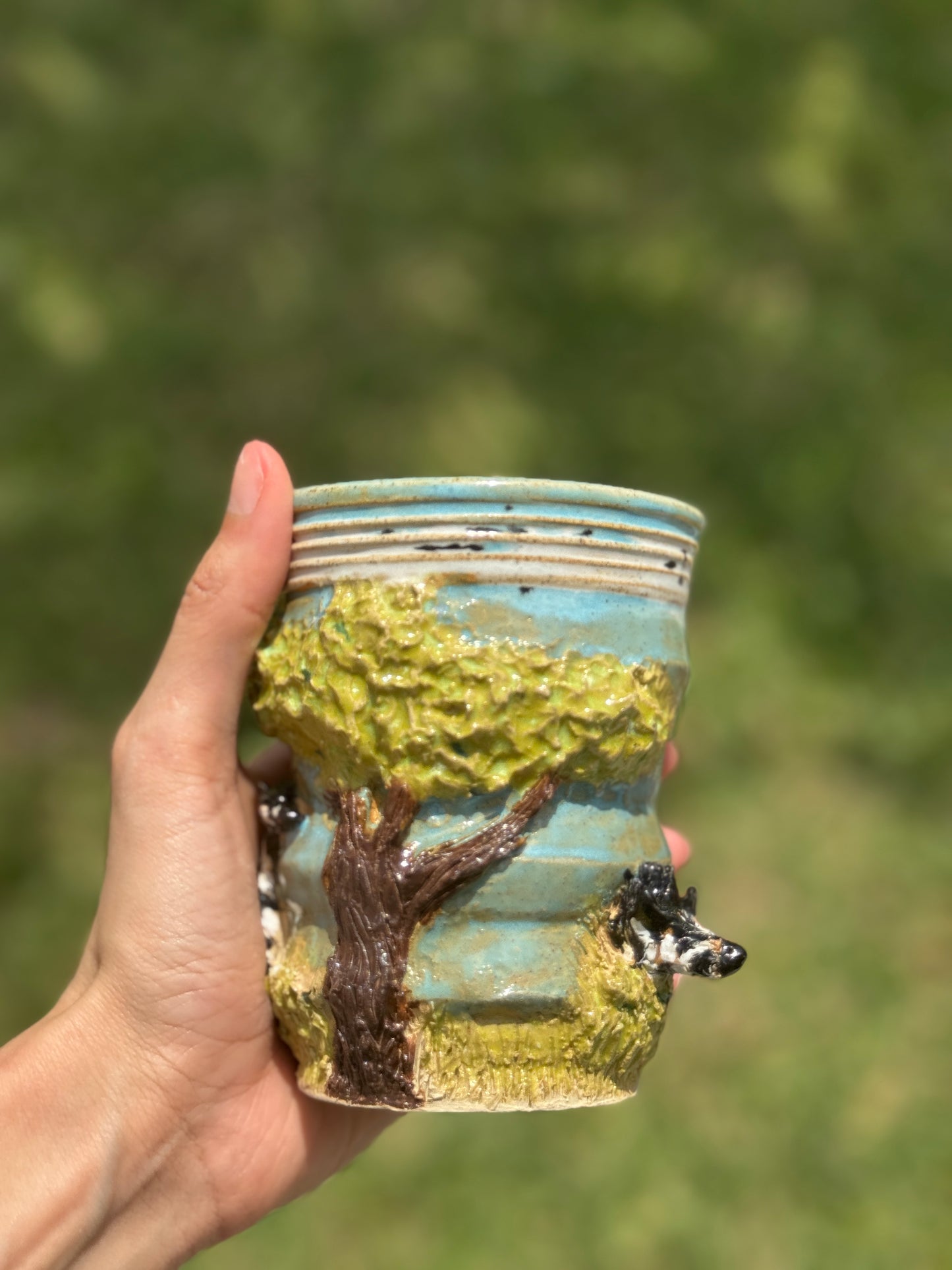 Animal Theme- Zebra Cup