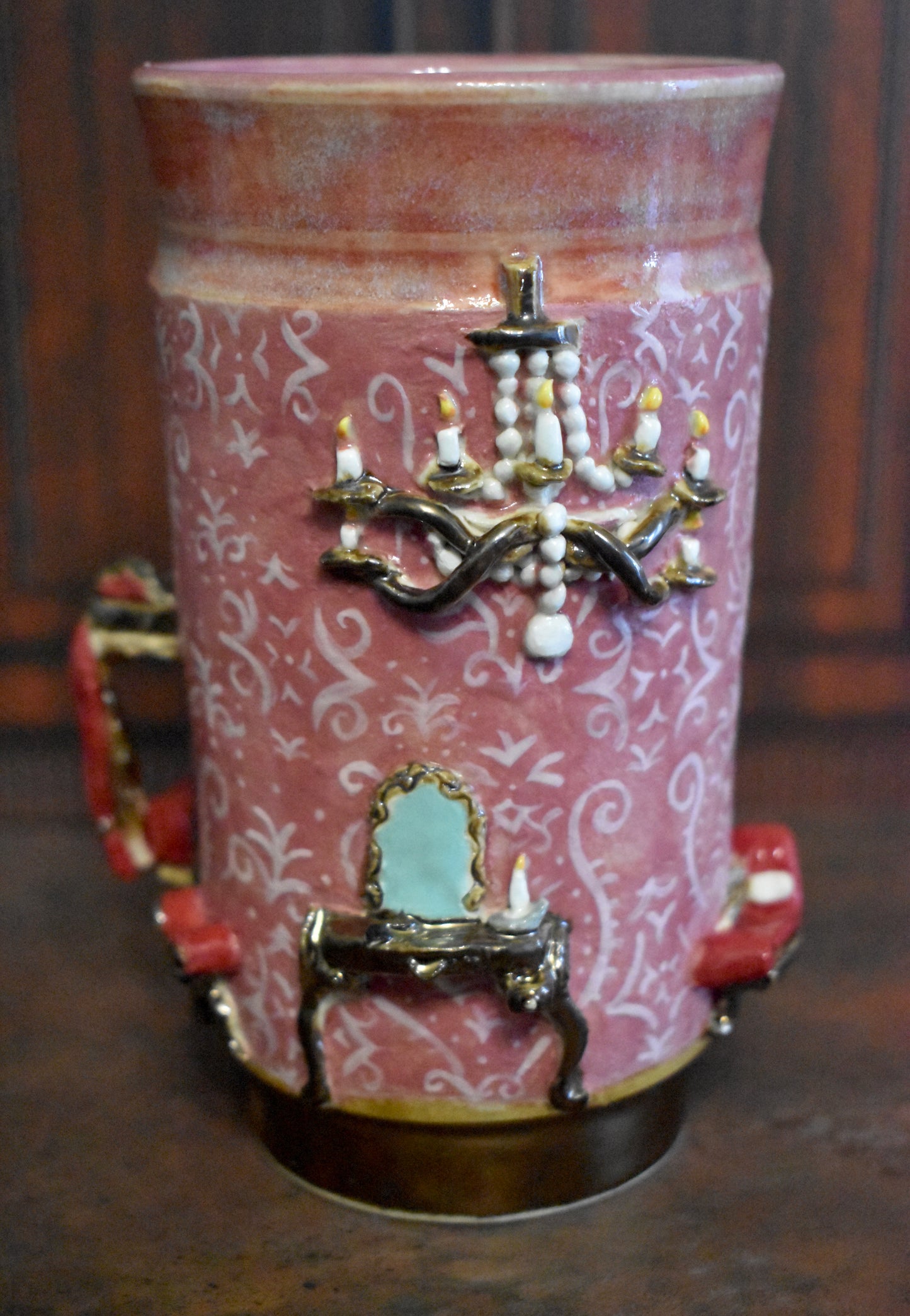 Vintage Bedroom cup/small vase