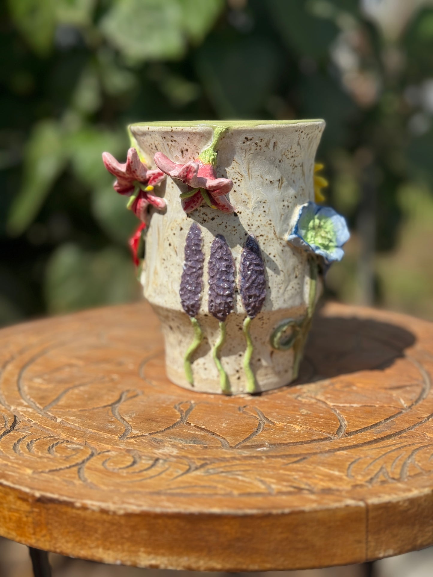 Flower bouquet mug