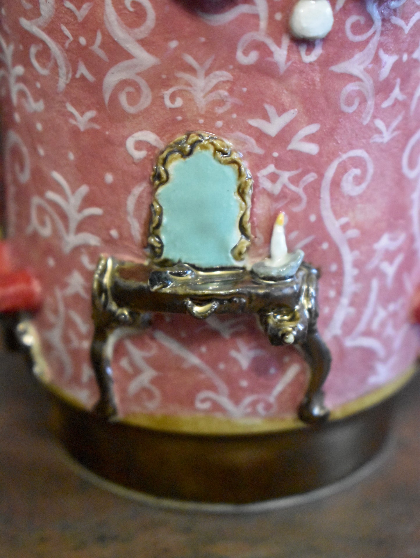 Vintage Bedroom cup/small vase