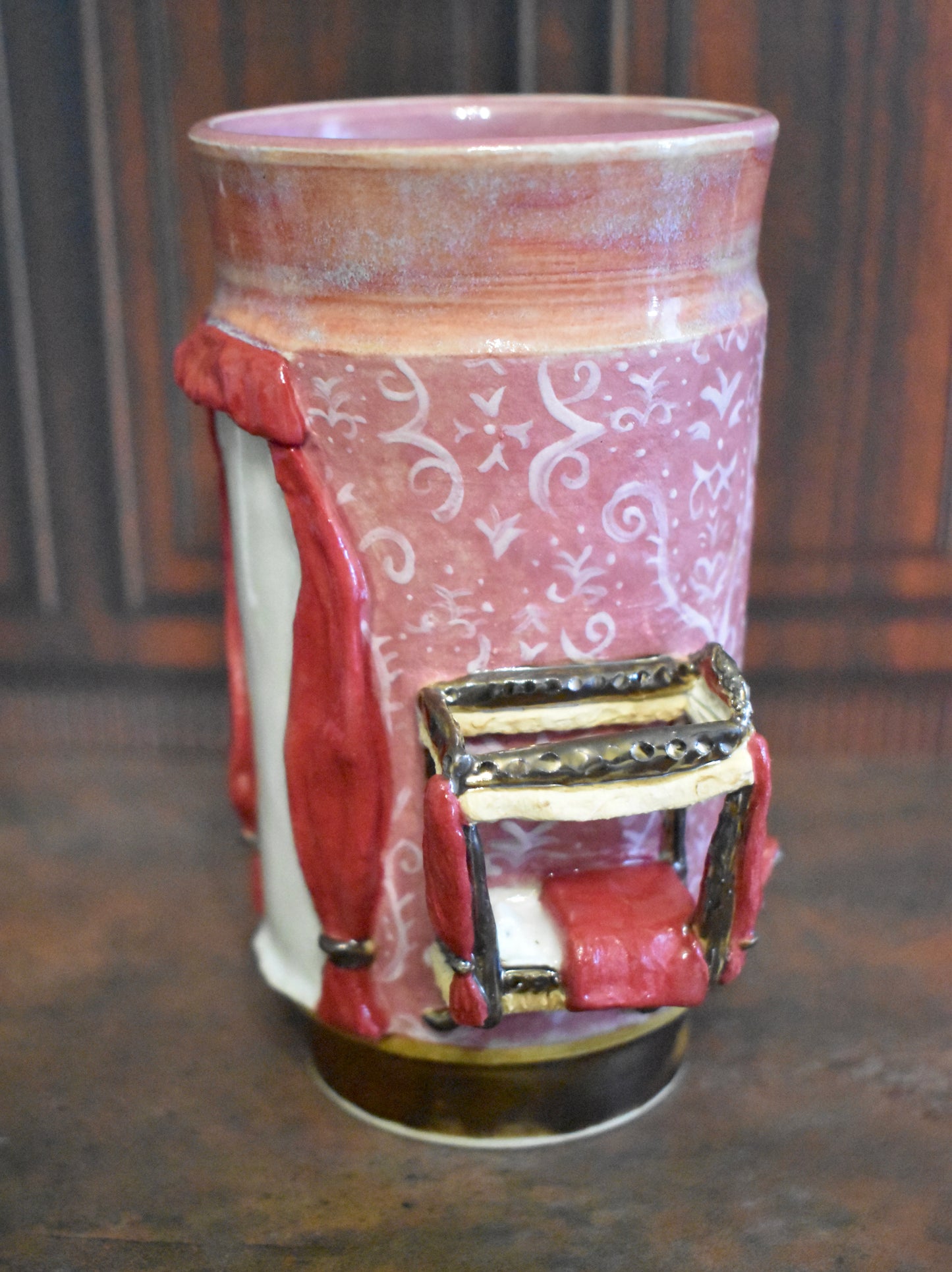Vintage Bedroom cup/small vase
