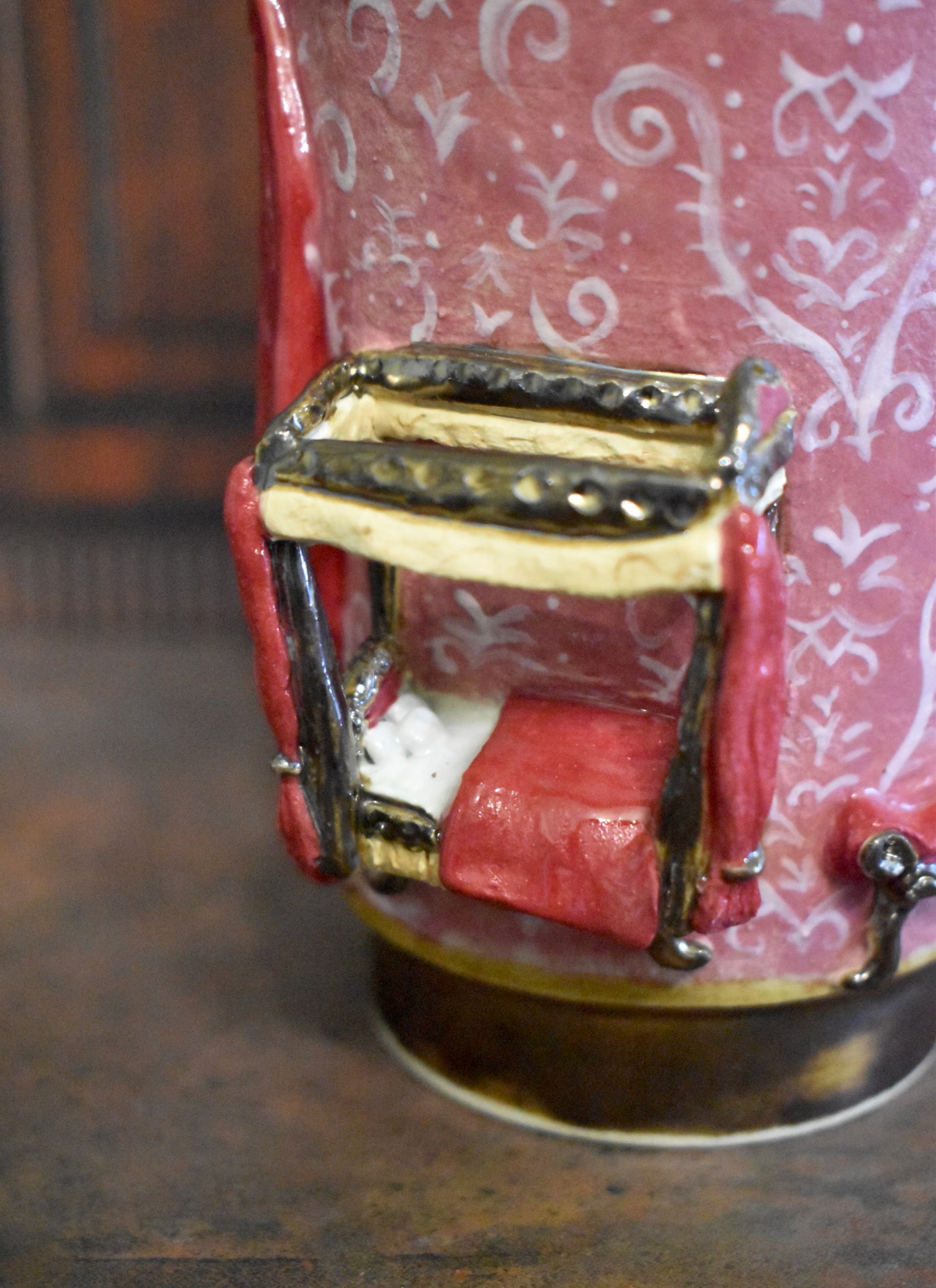 Vintage Bedroom cup/small vase
