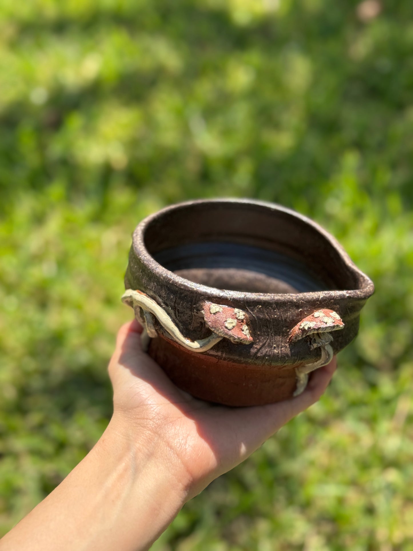 Mushroom Matcha Bowl with 2