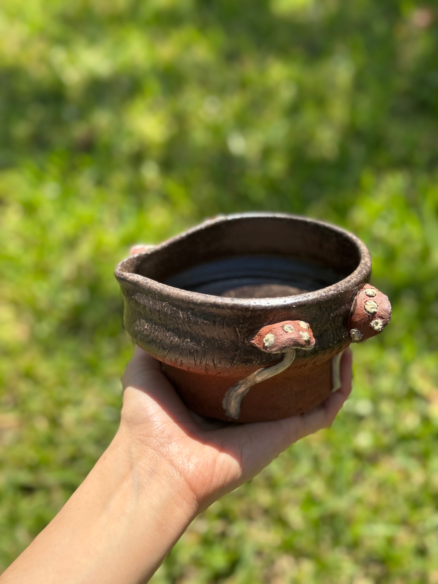 Mushroom Matcha Bowl with 2