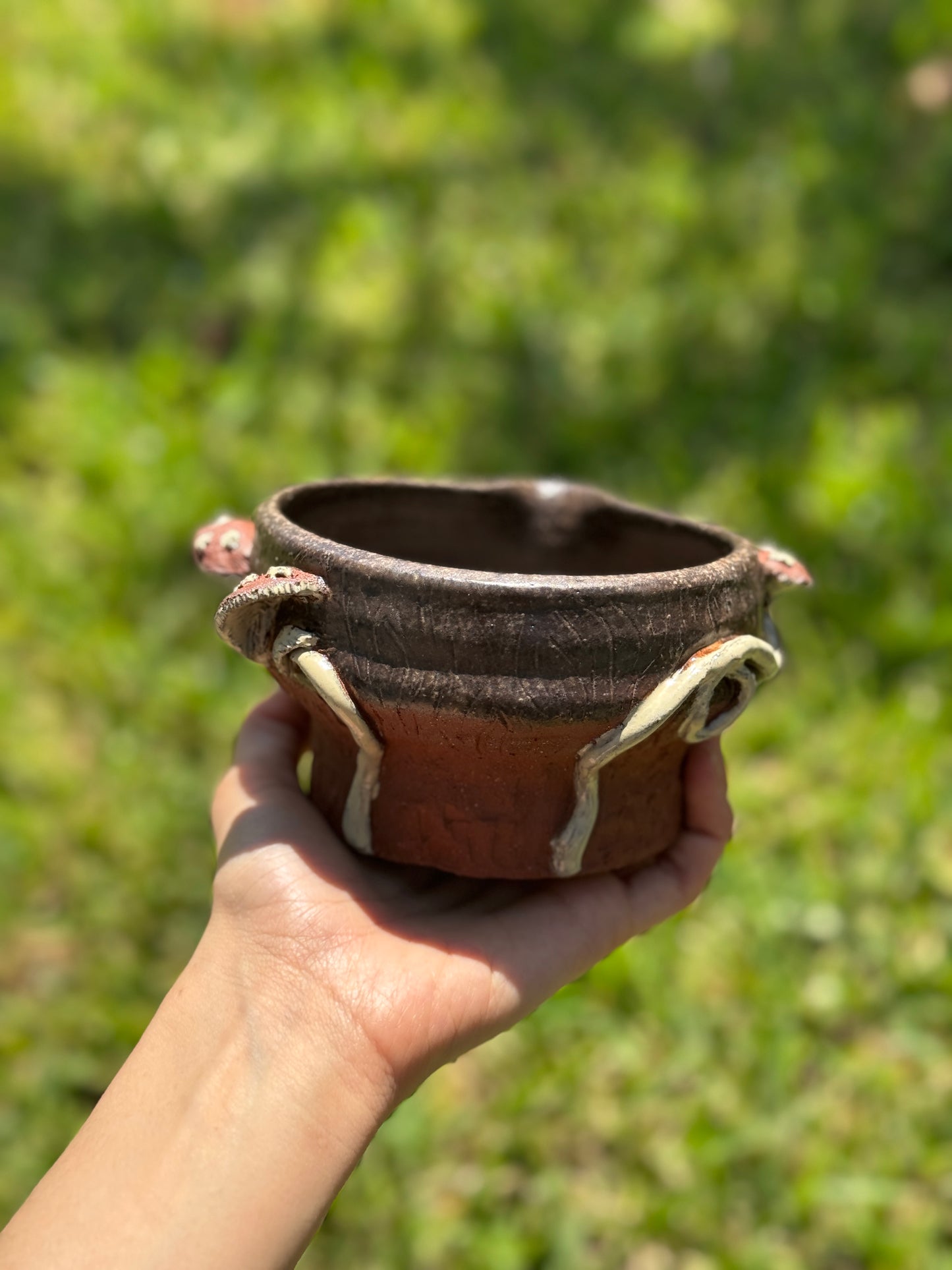 Mushroom Matcha Bowl with 2
