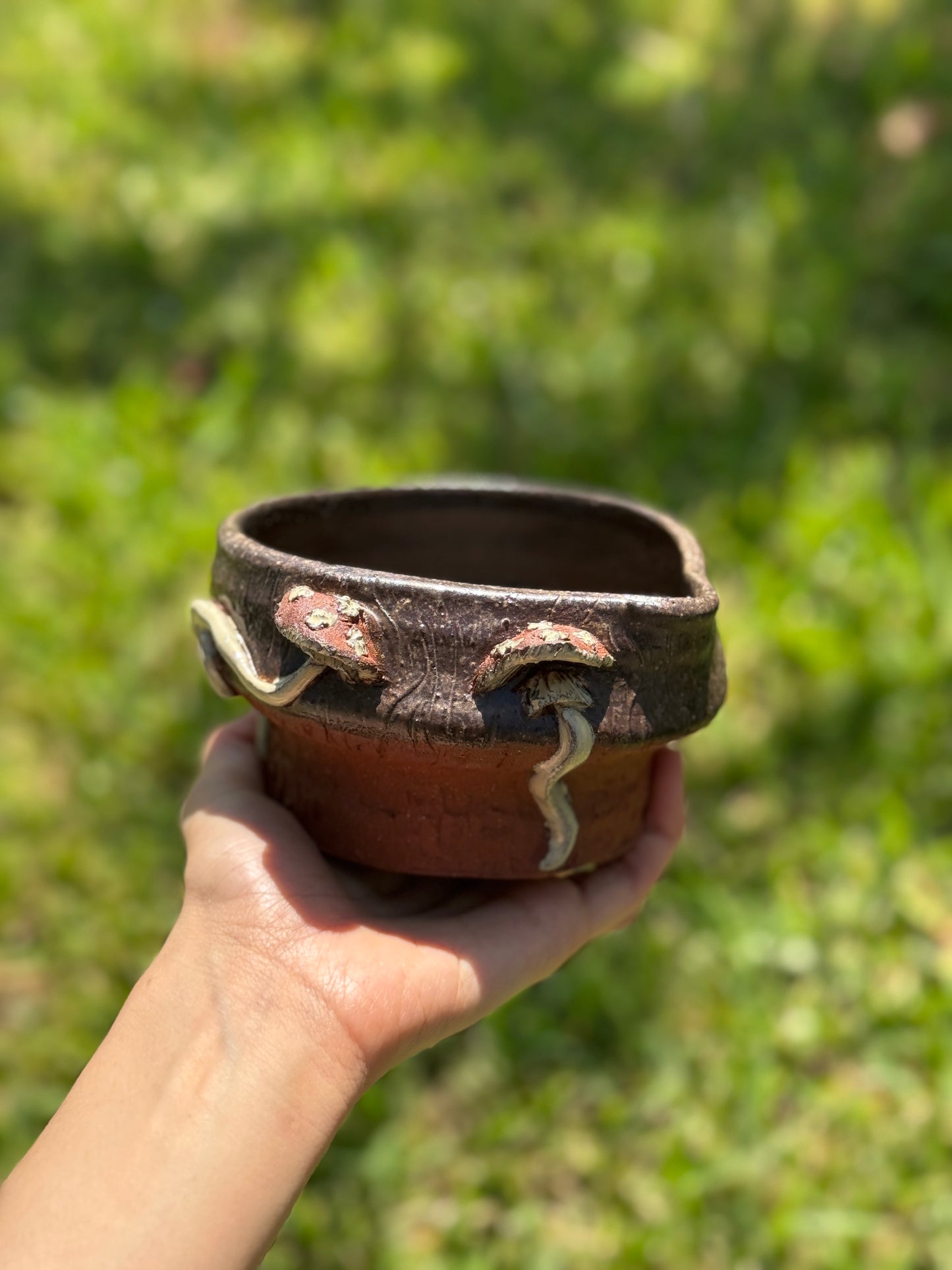 Mushroom Matcha Bowl with 2
