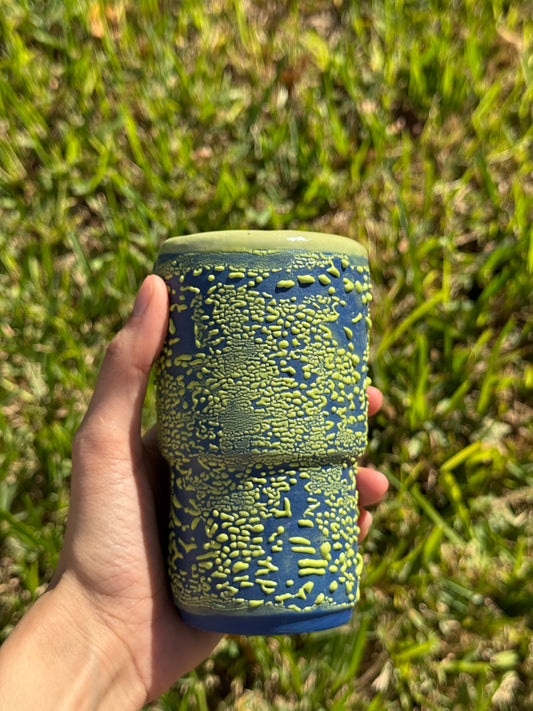 Green and Blue Crawl mug