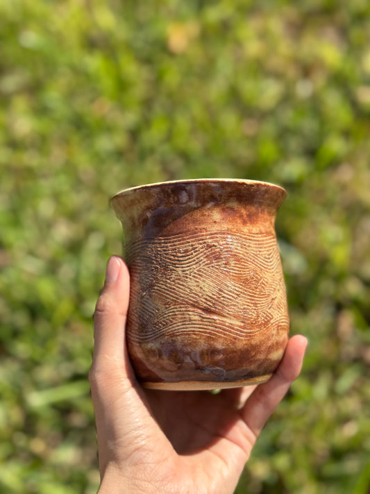 Toasted thumb cup