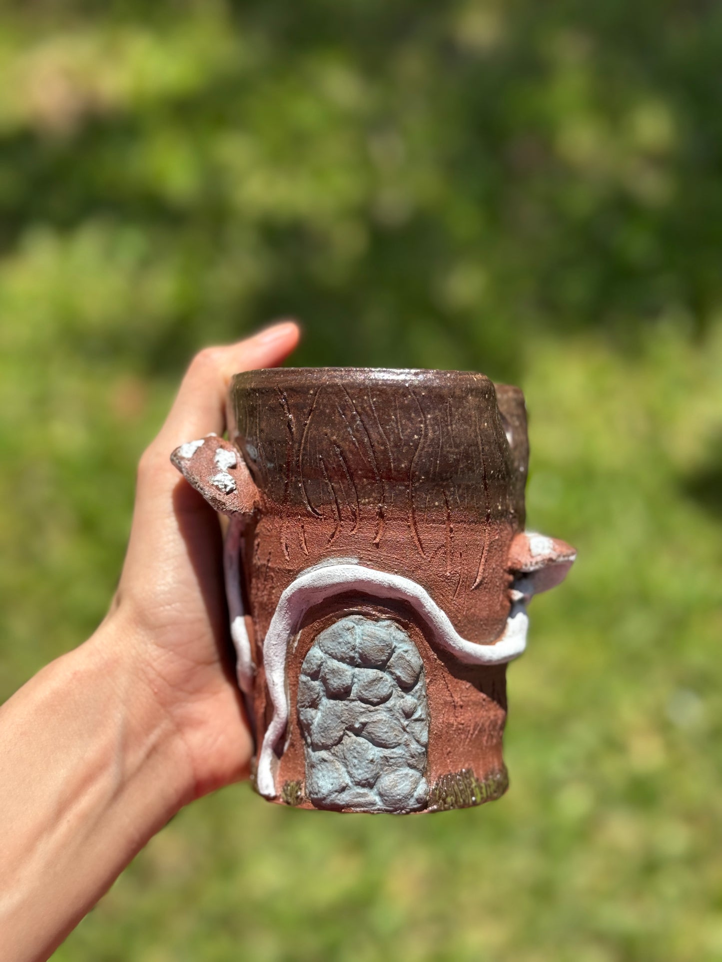 The rock door in the trunk