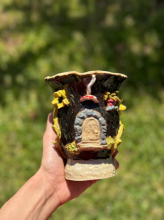 Fairy House Vase