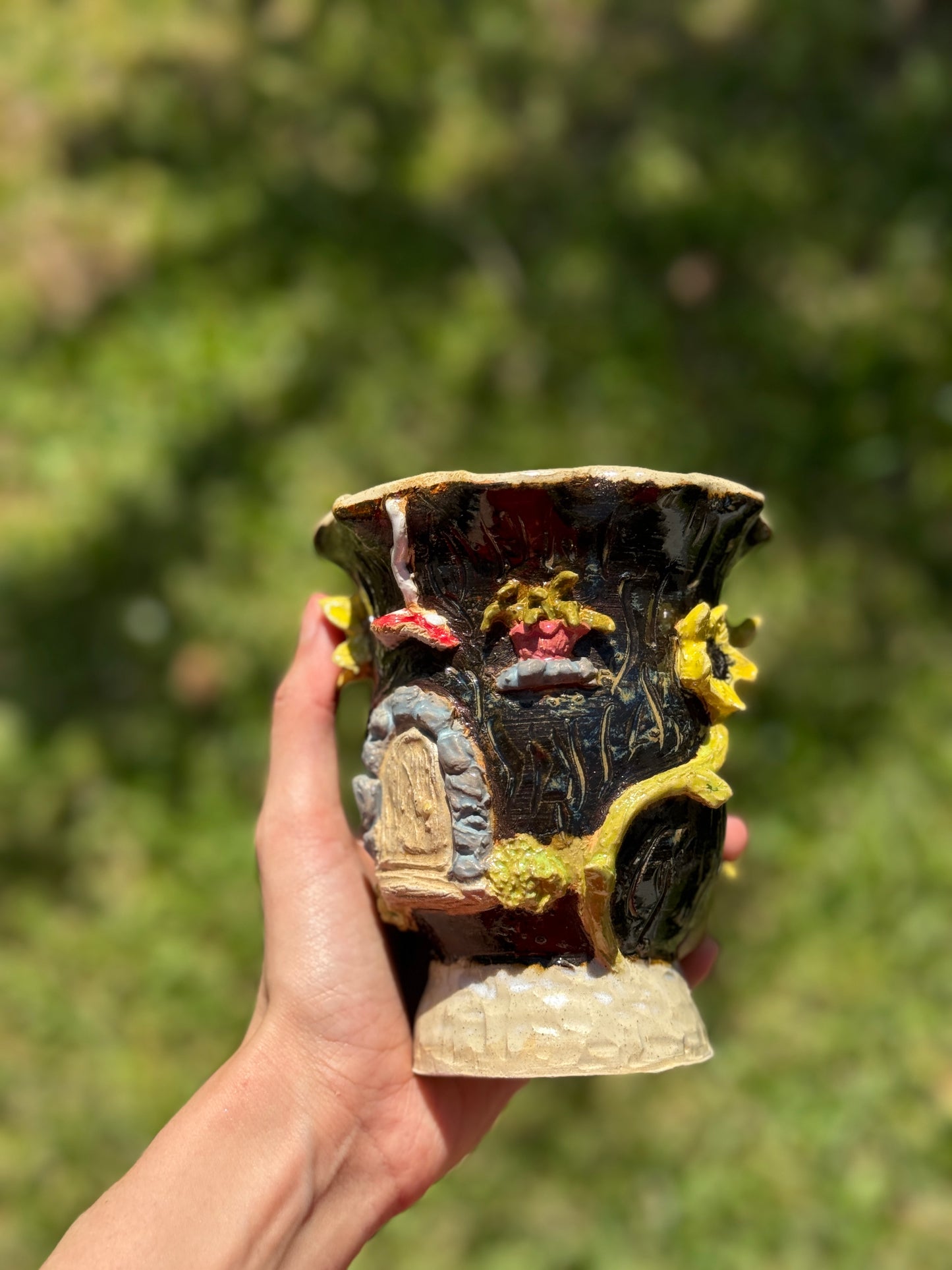 Fairy House Vase