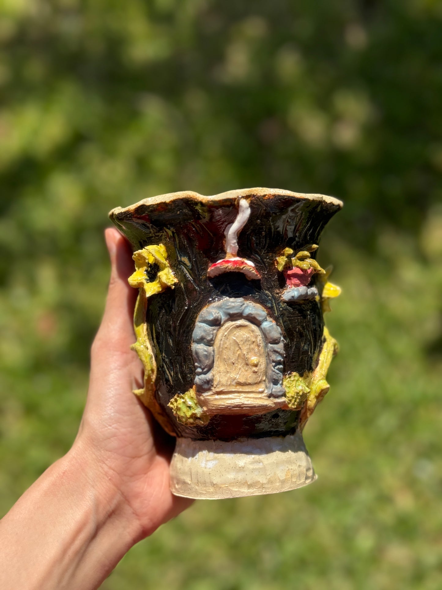 Fairy House Vase