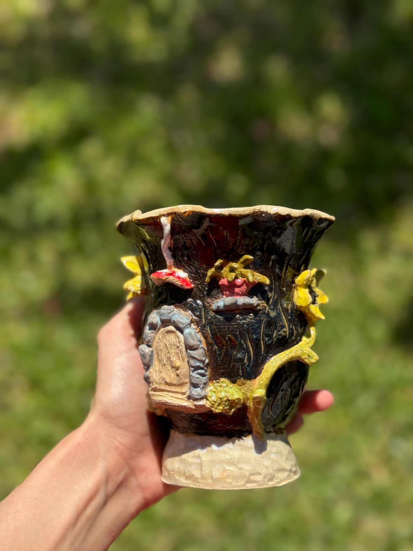 Fairy House Vase