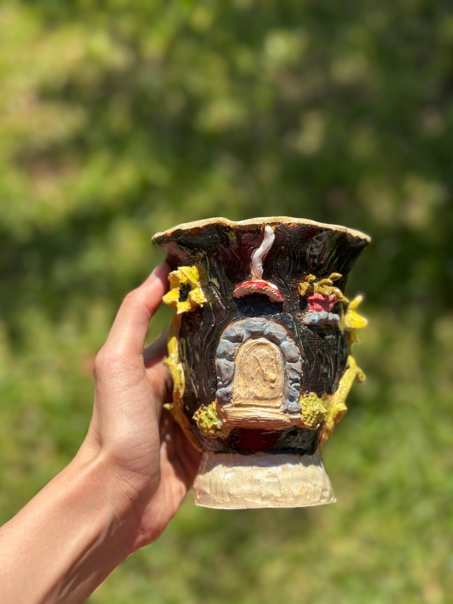Fairy House Vase