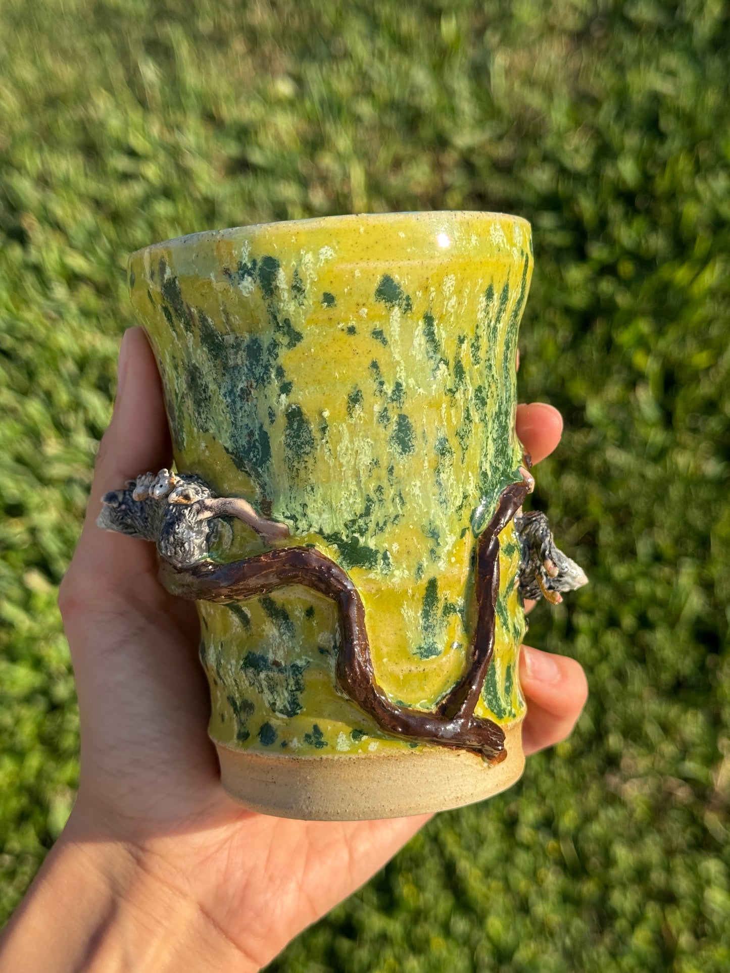 Playful Possum cup
