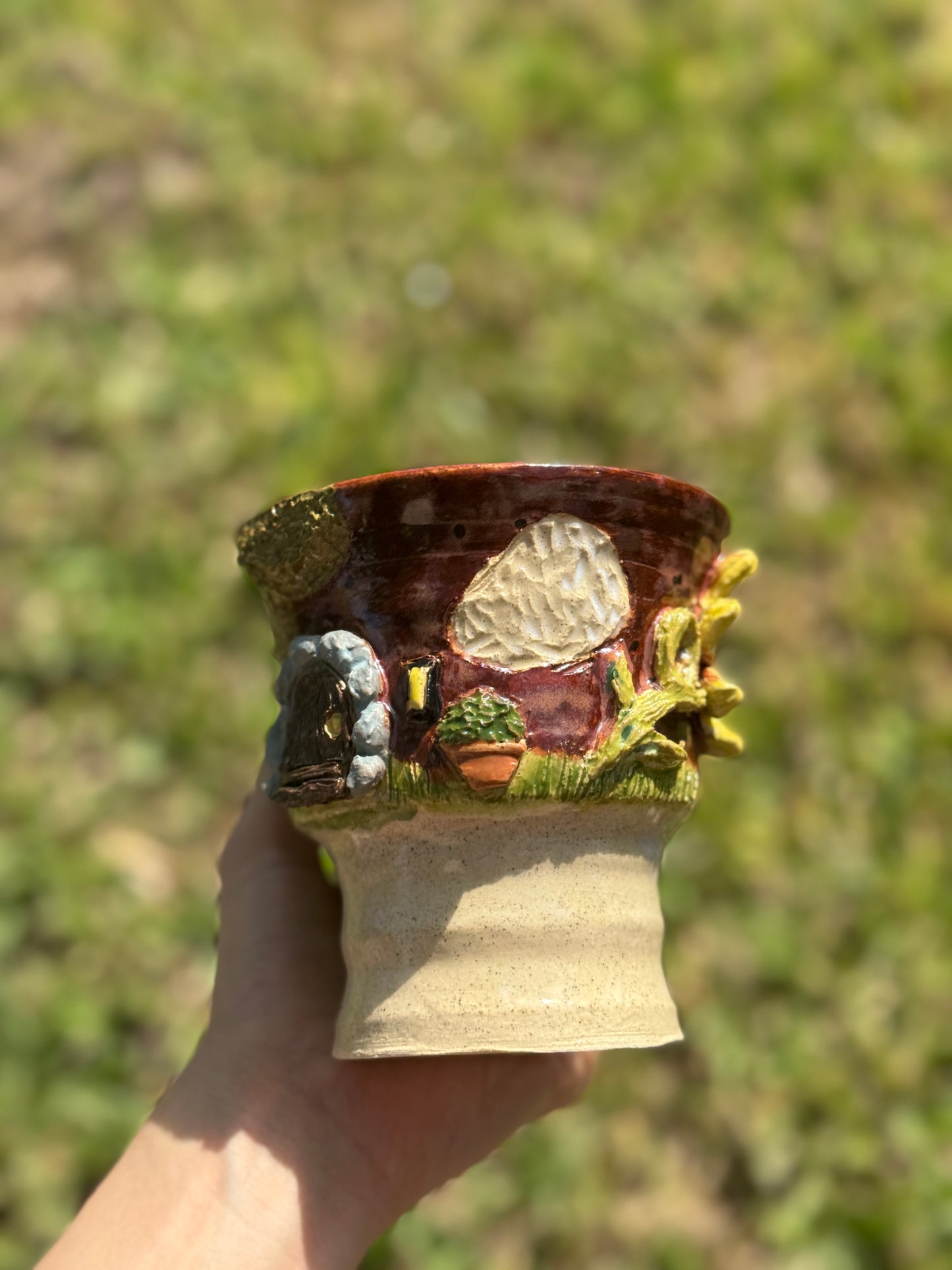 Fairy mushroom mug 3