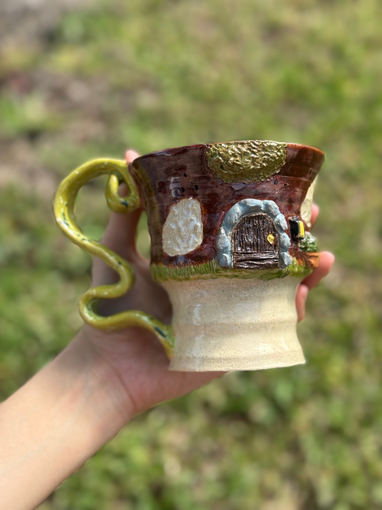 Fairy mushroom mug 3