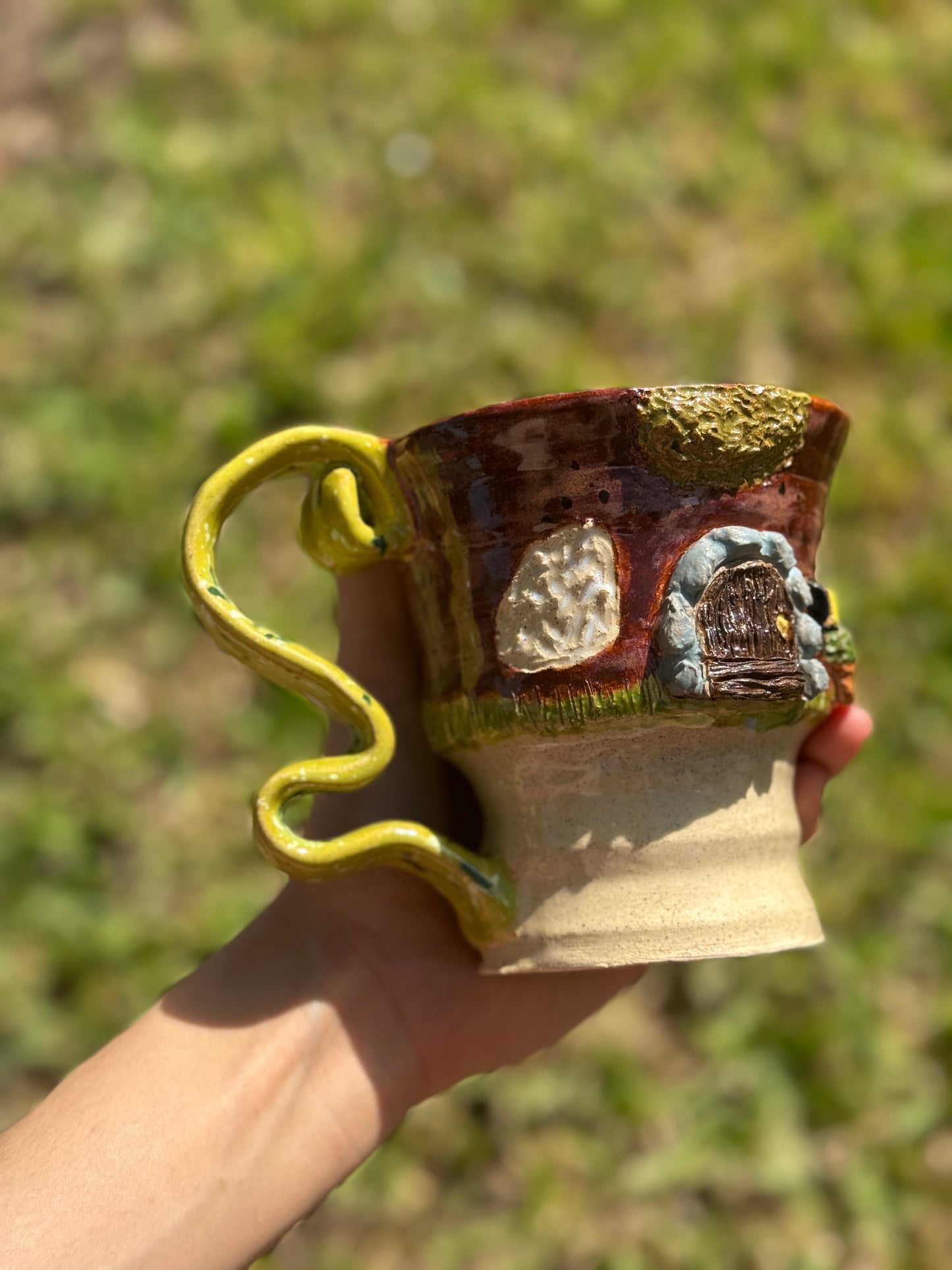 Fairy mushroom mug 3
