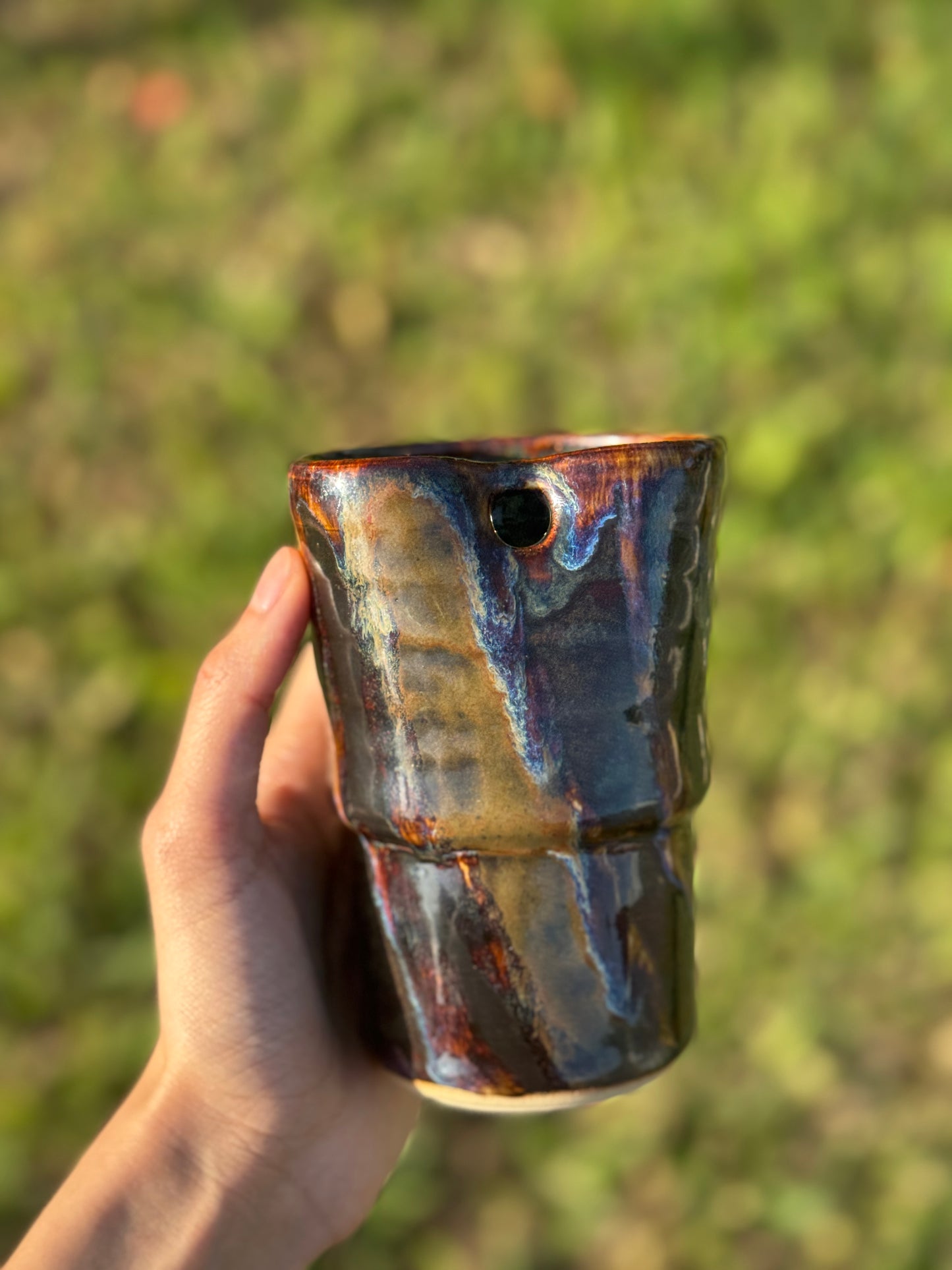 Browns Straw Mug