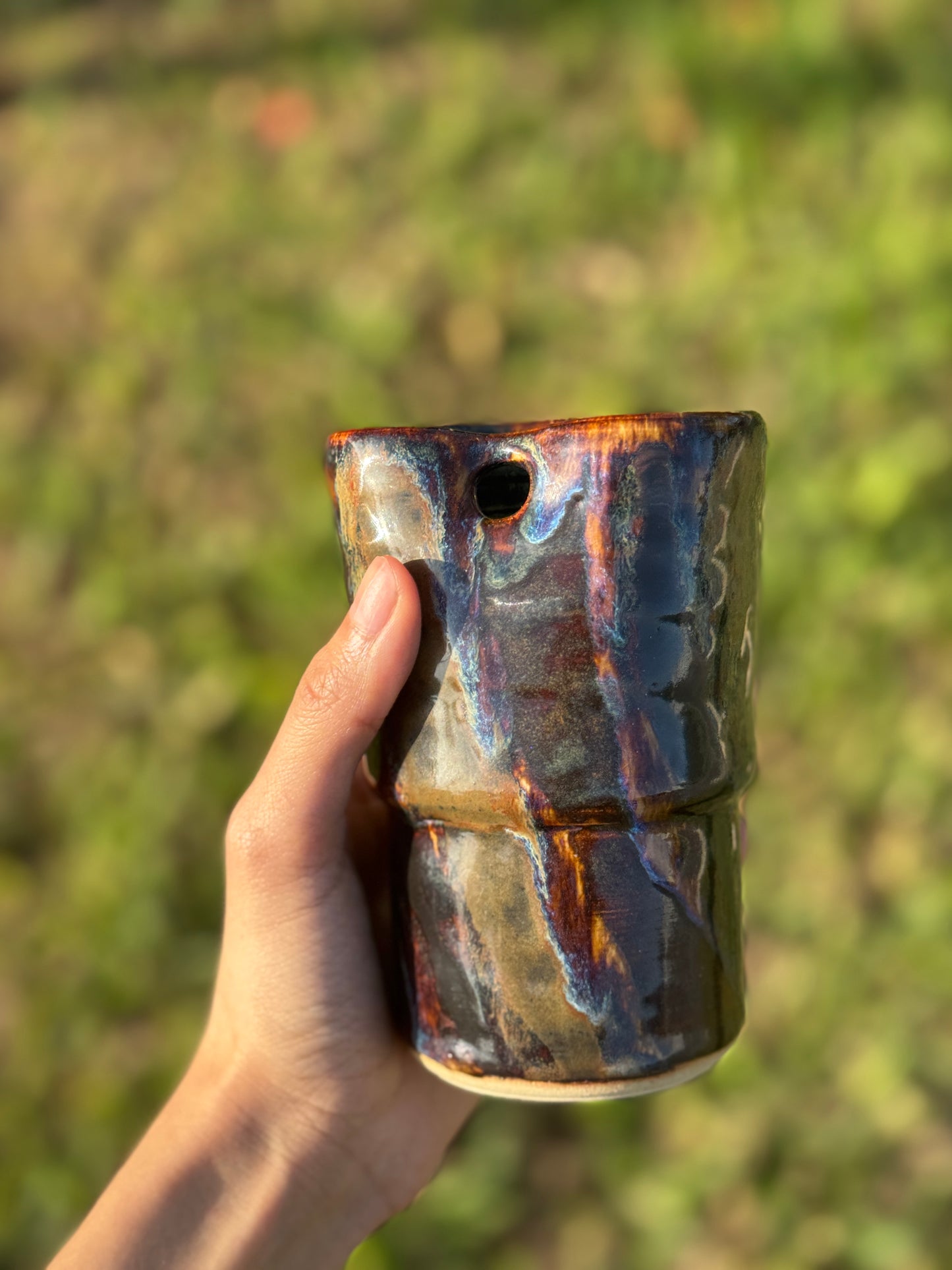 Browns Straw Mug