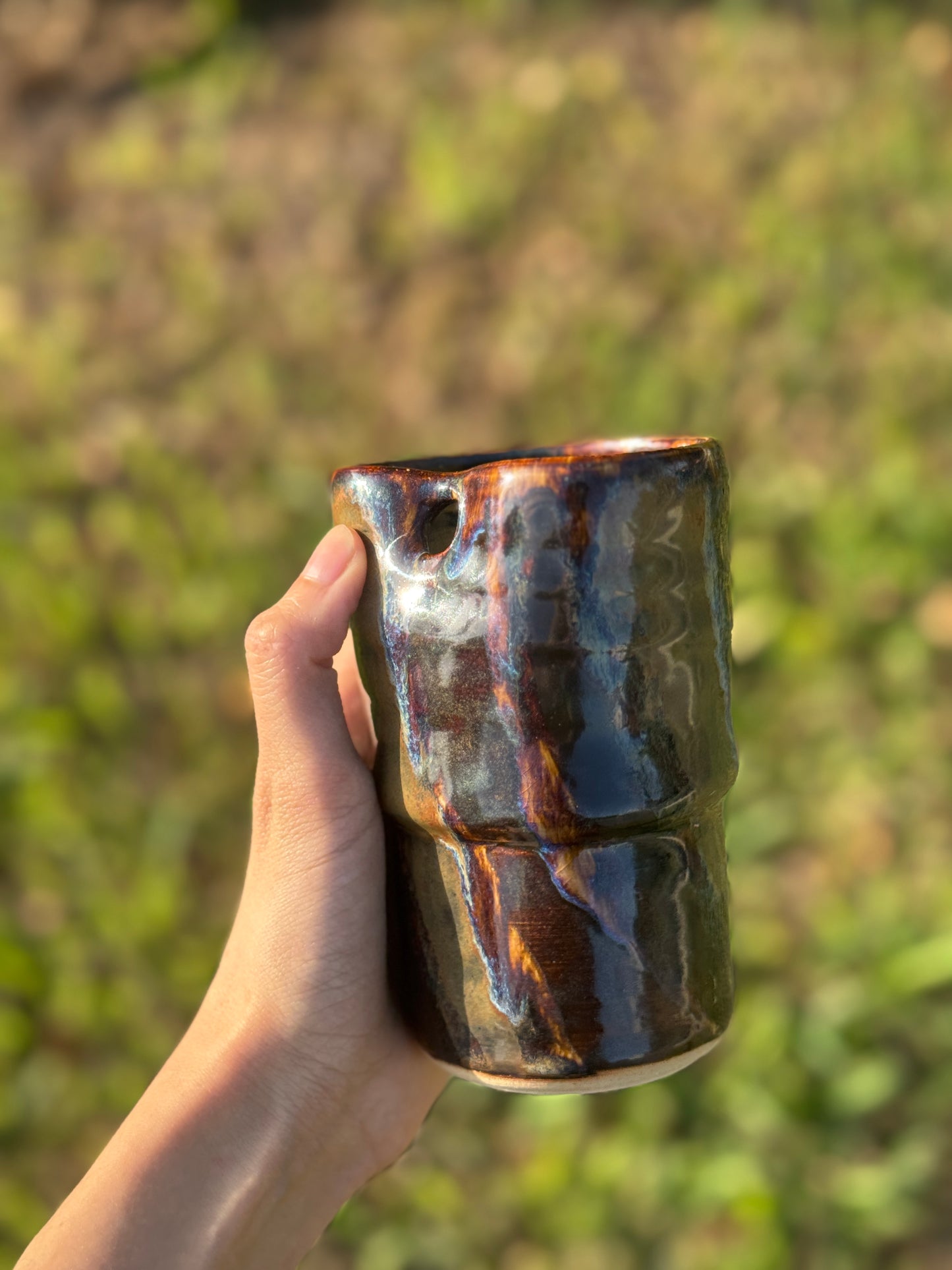 Browns Straw Mug