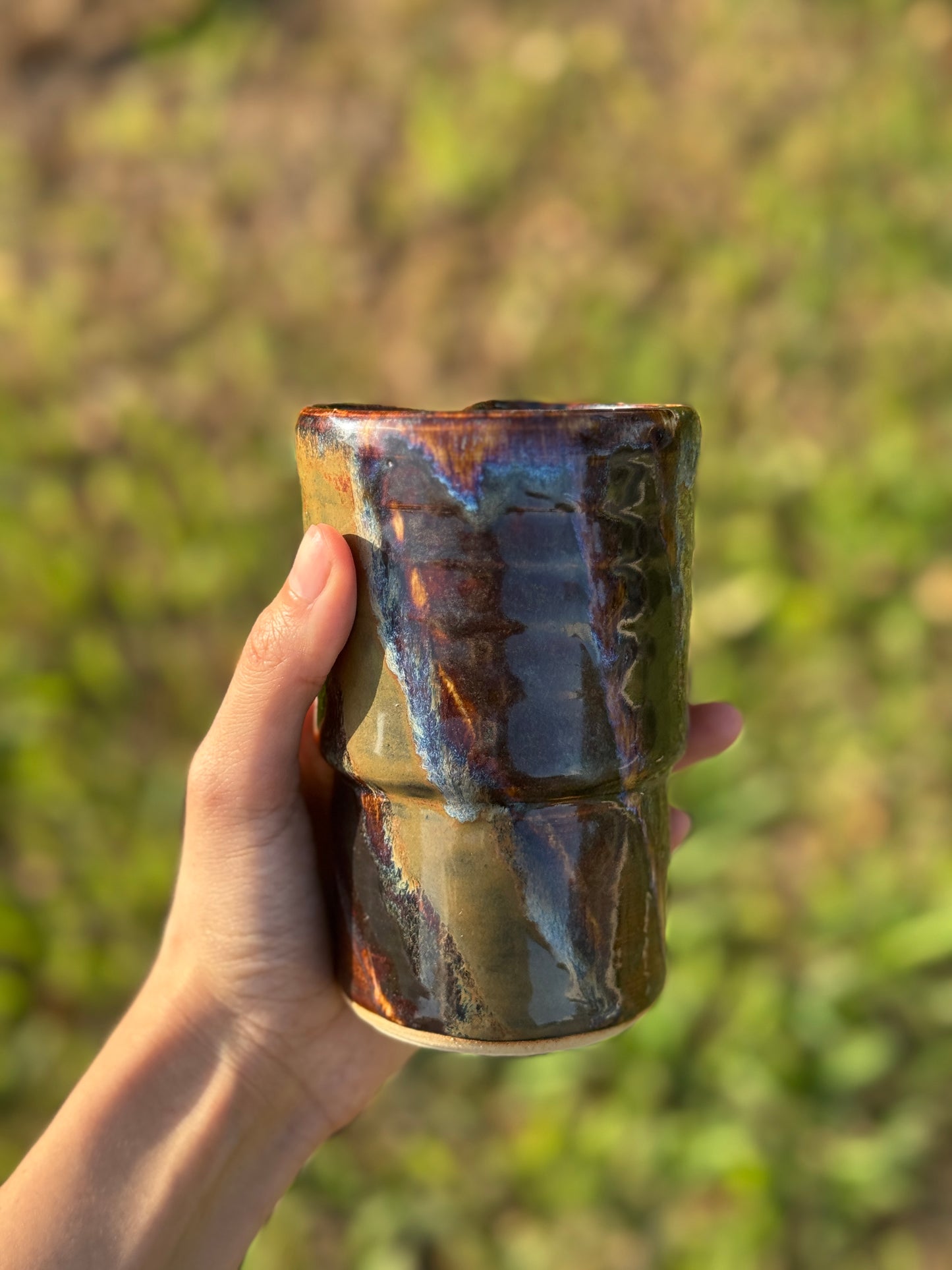 Browns Straw Mug