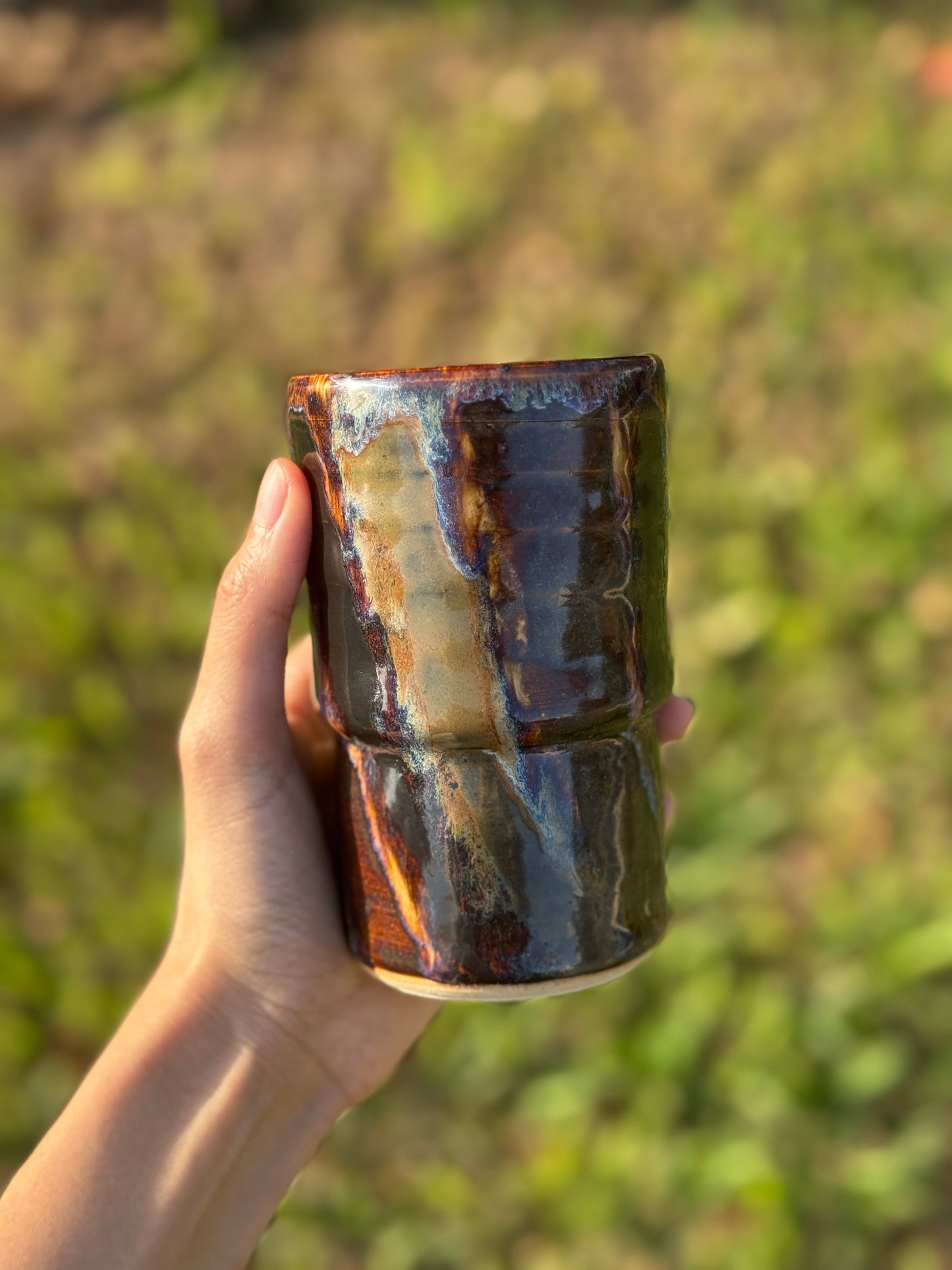 Browns Straw Mug