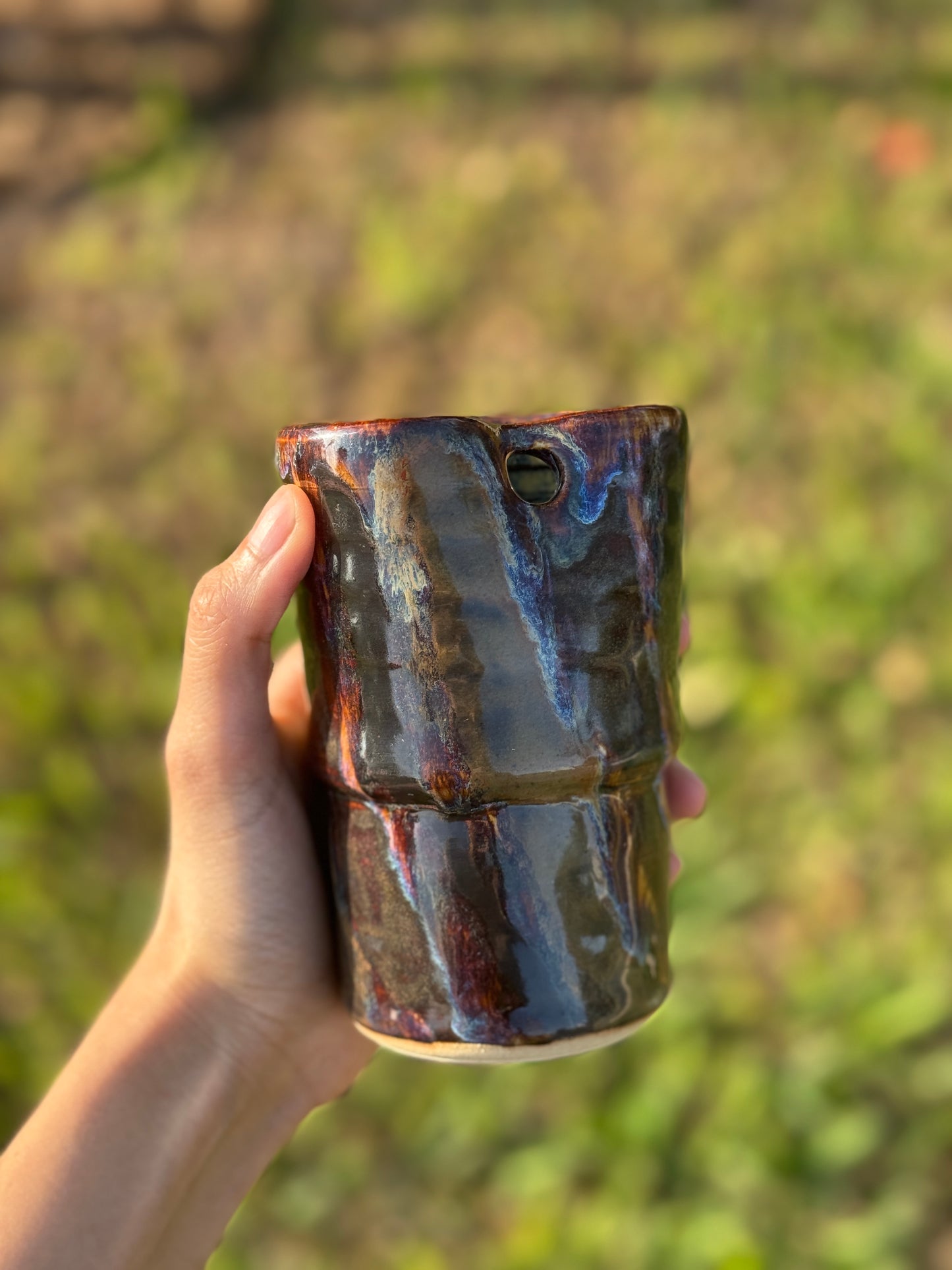 Browns Straw Mug