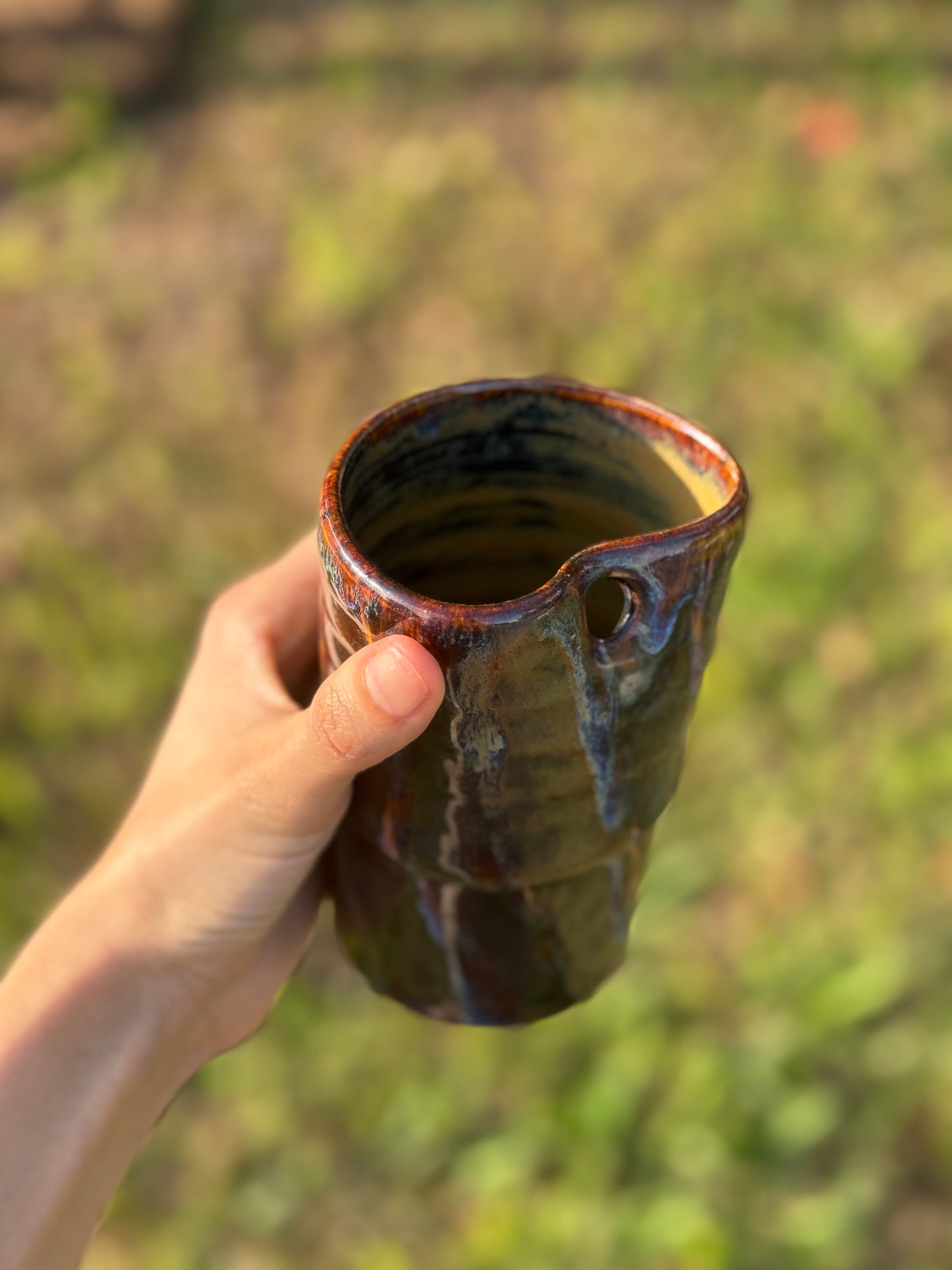 Browns Straw Mug