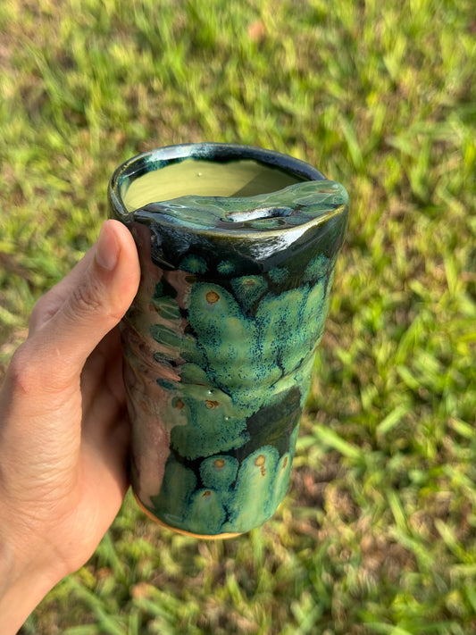 Floating Olive to go mug