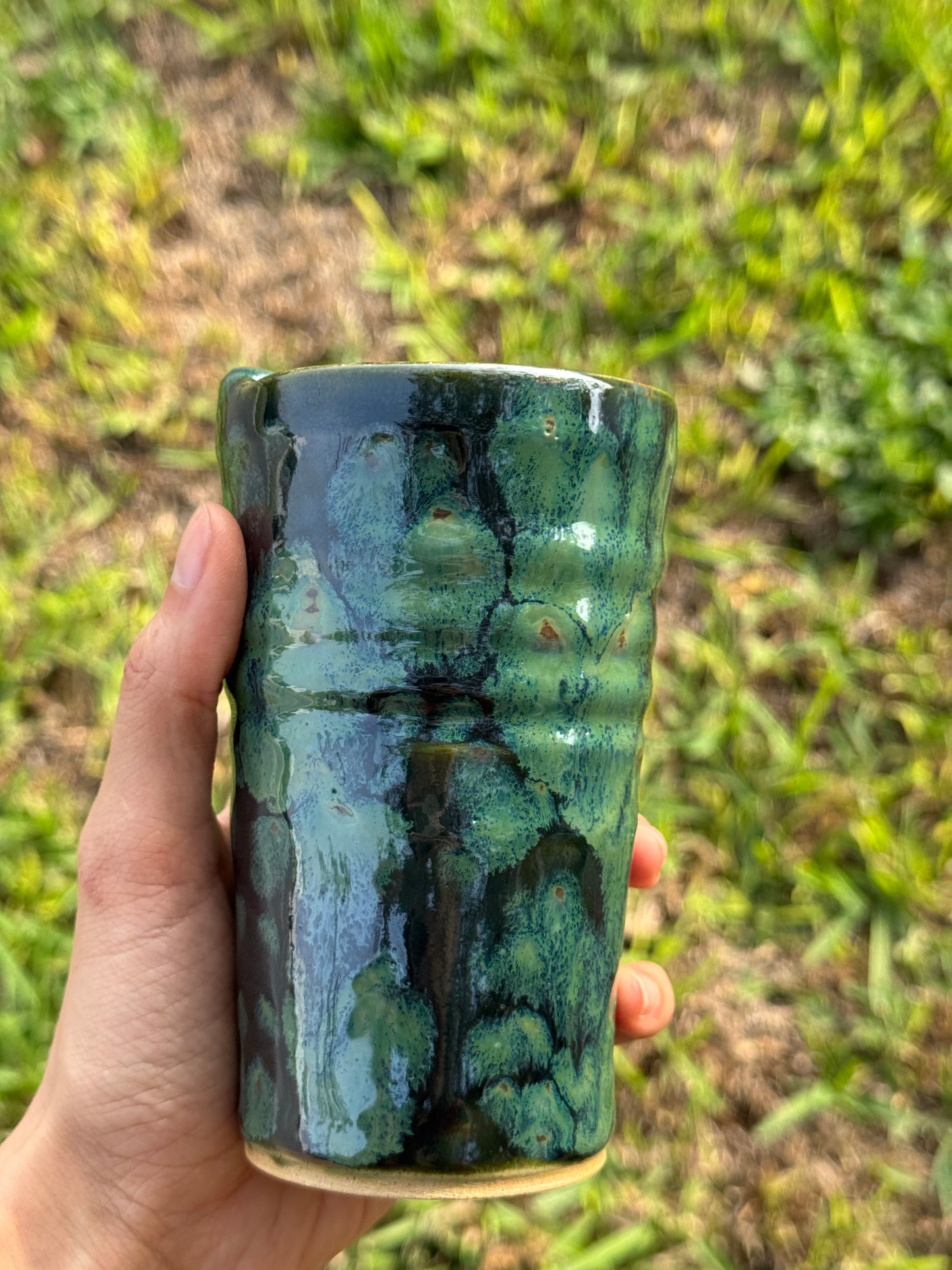 Floating Olive to go mug