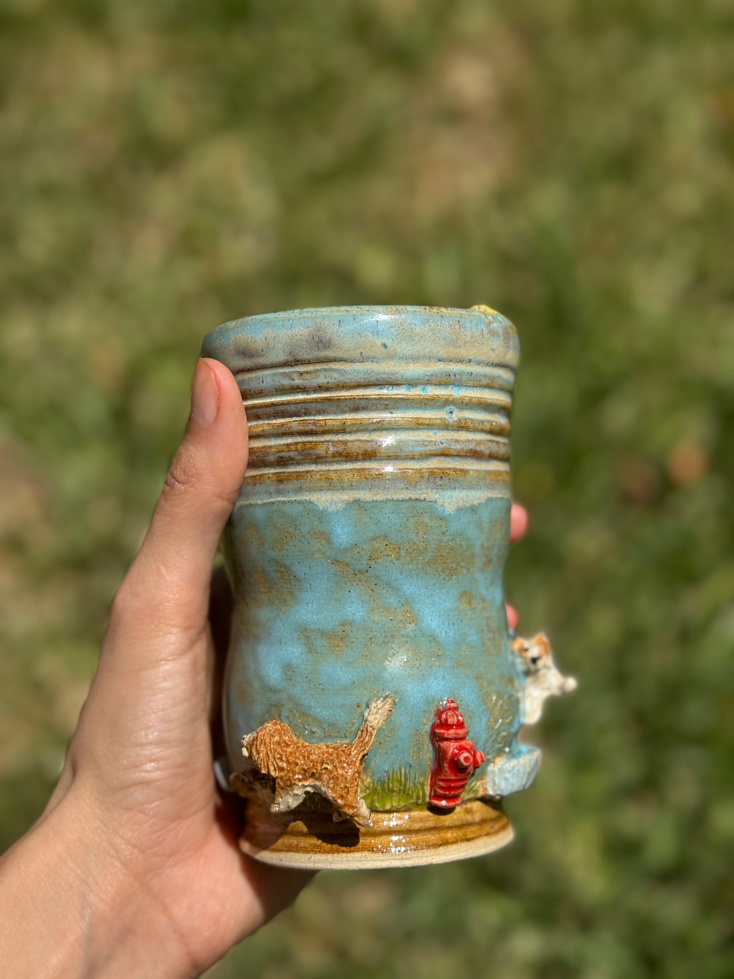 Doggie playtime to go mug