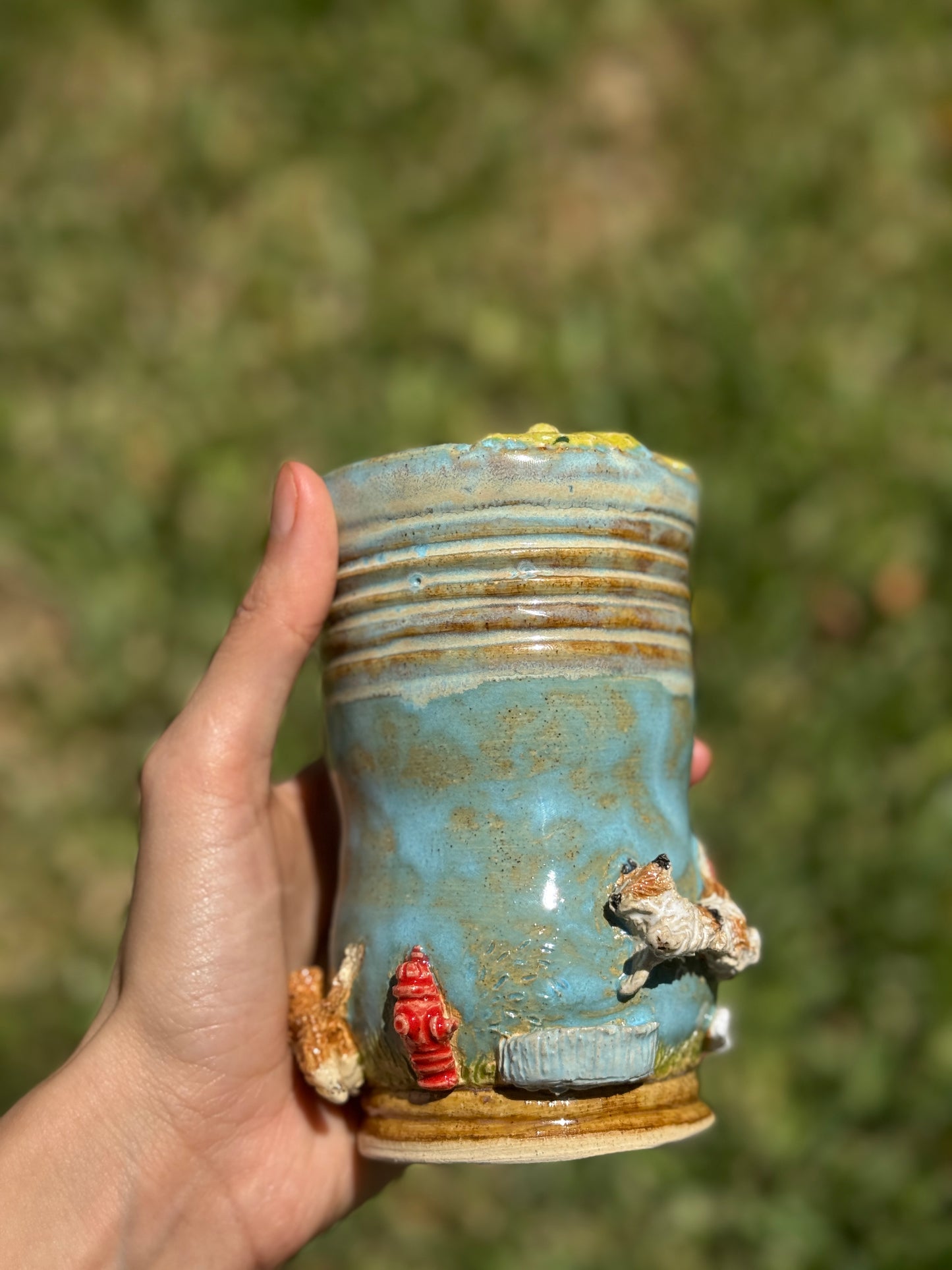 Doggie playtime to go mug