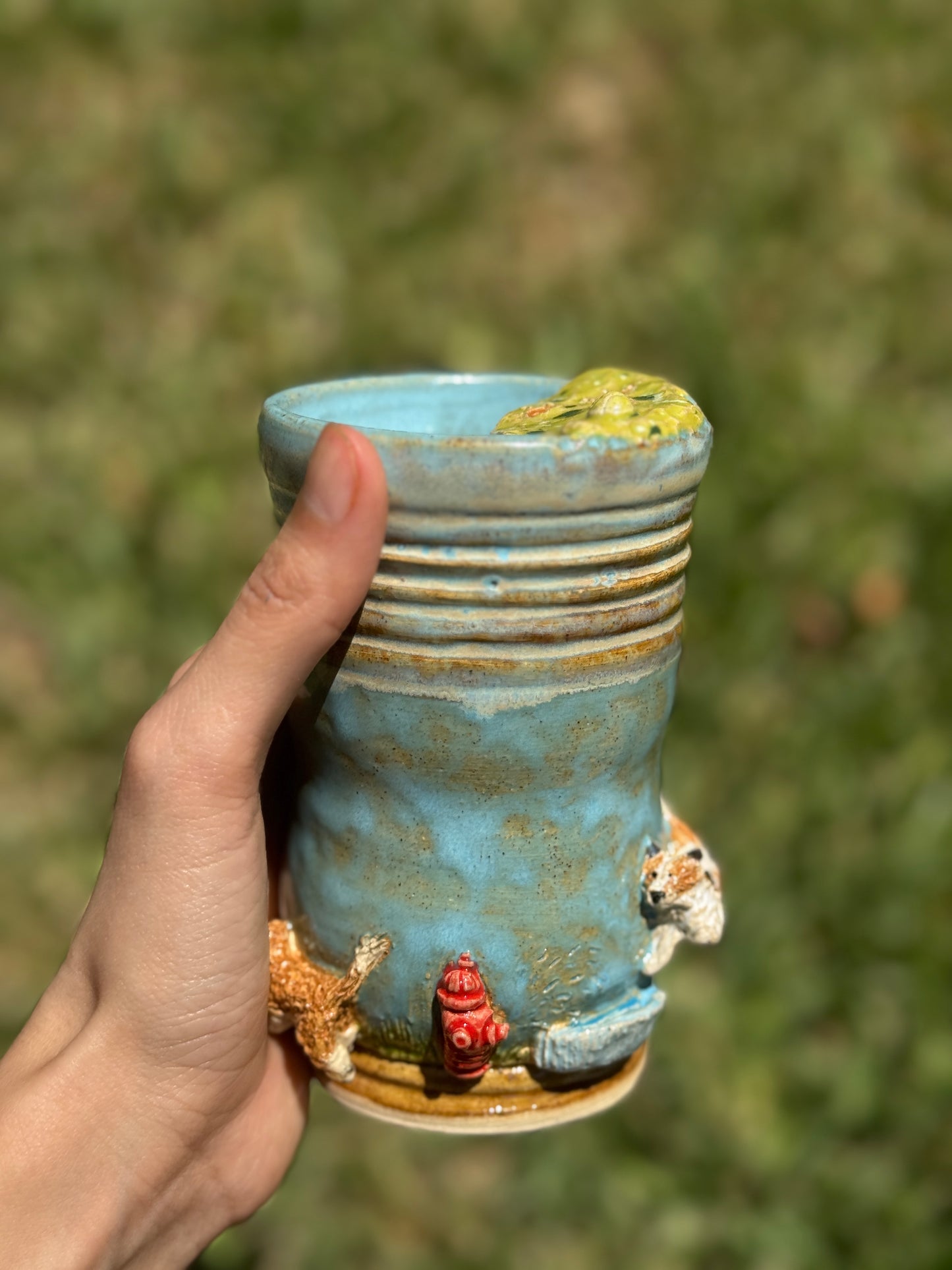 Doggie playtime to go mug