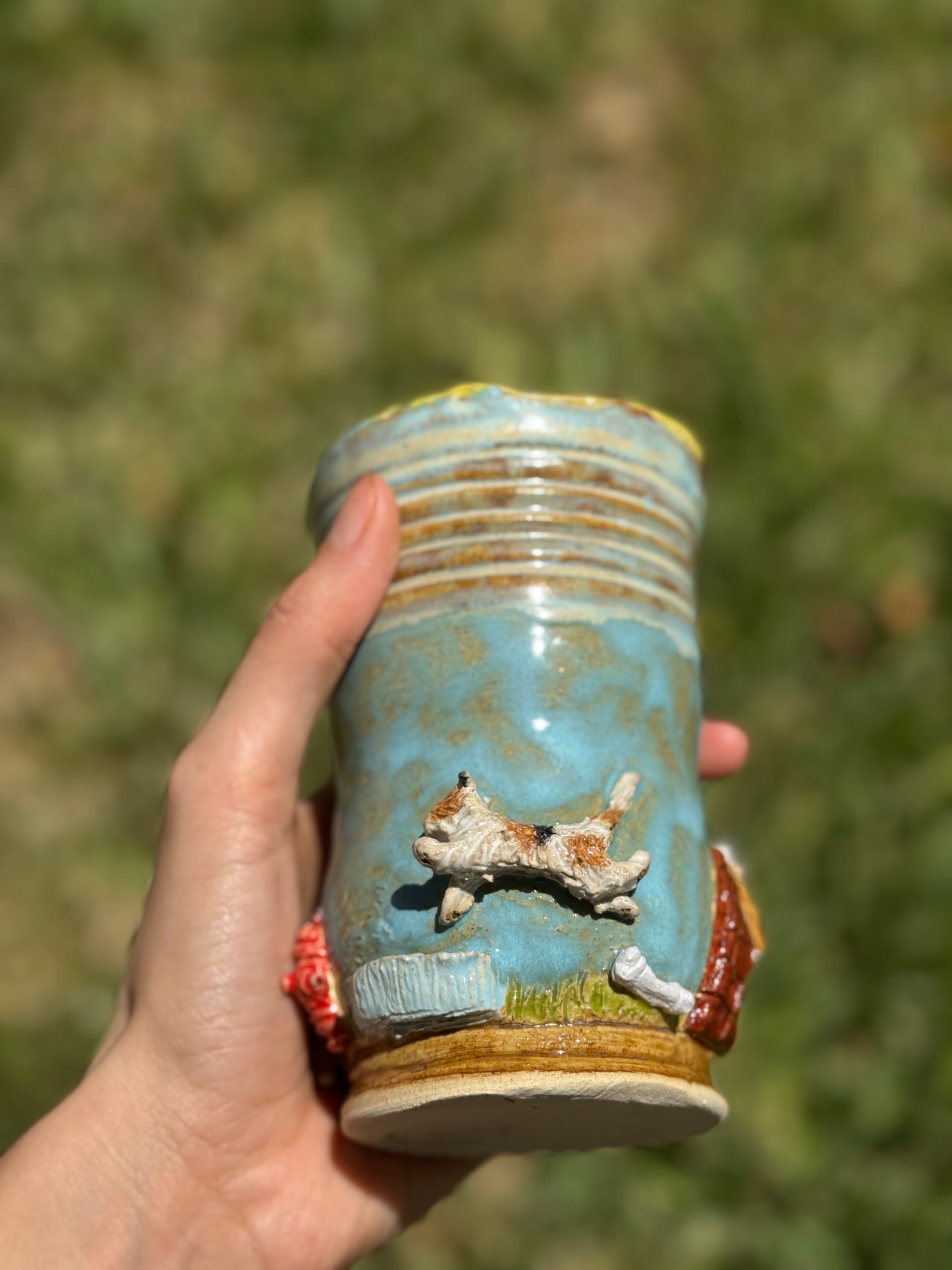 Doggie playtime to go mug