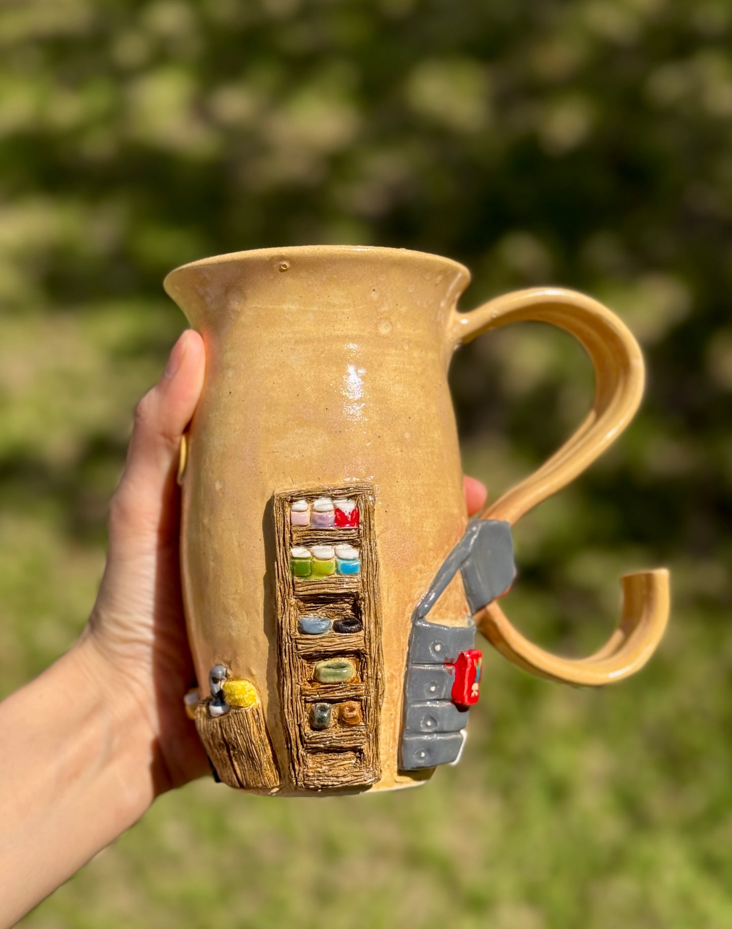 Snippets of life Mug- Ceramic Studio