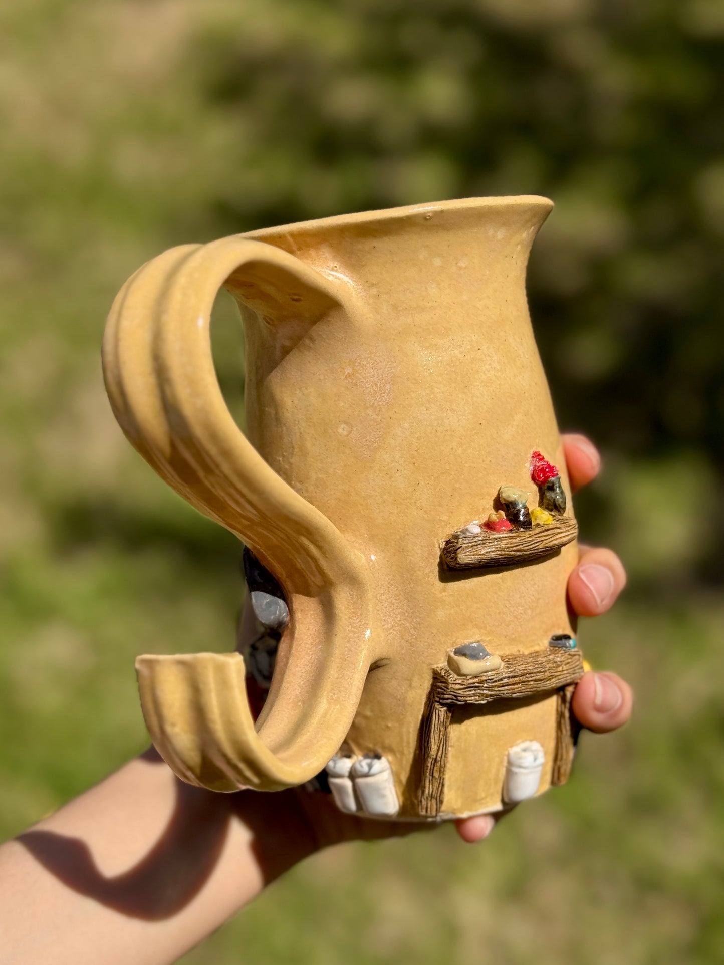Snippets of life Mug- Ceramic Studio