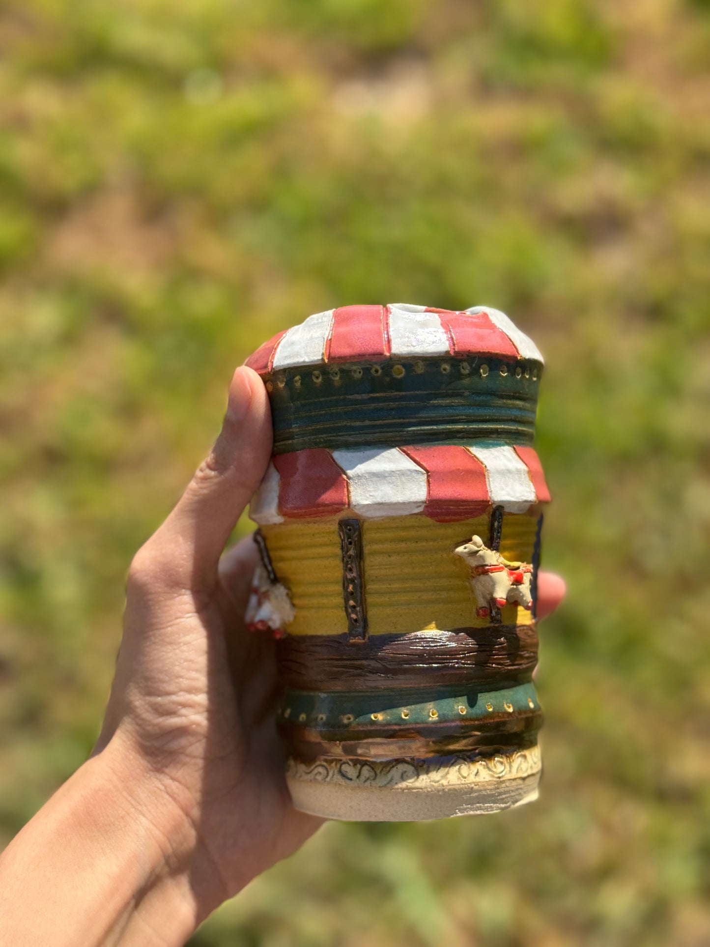 Carousel Travel Mug