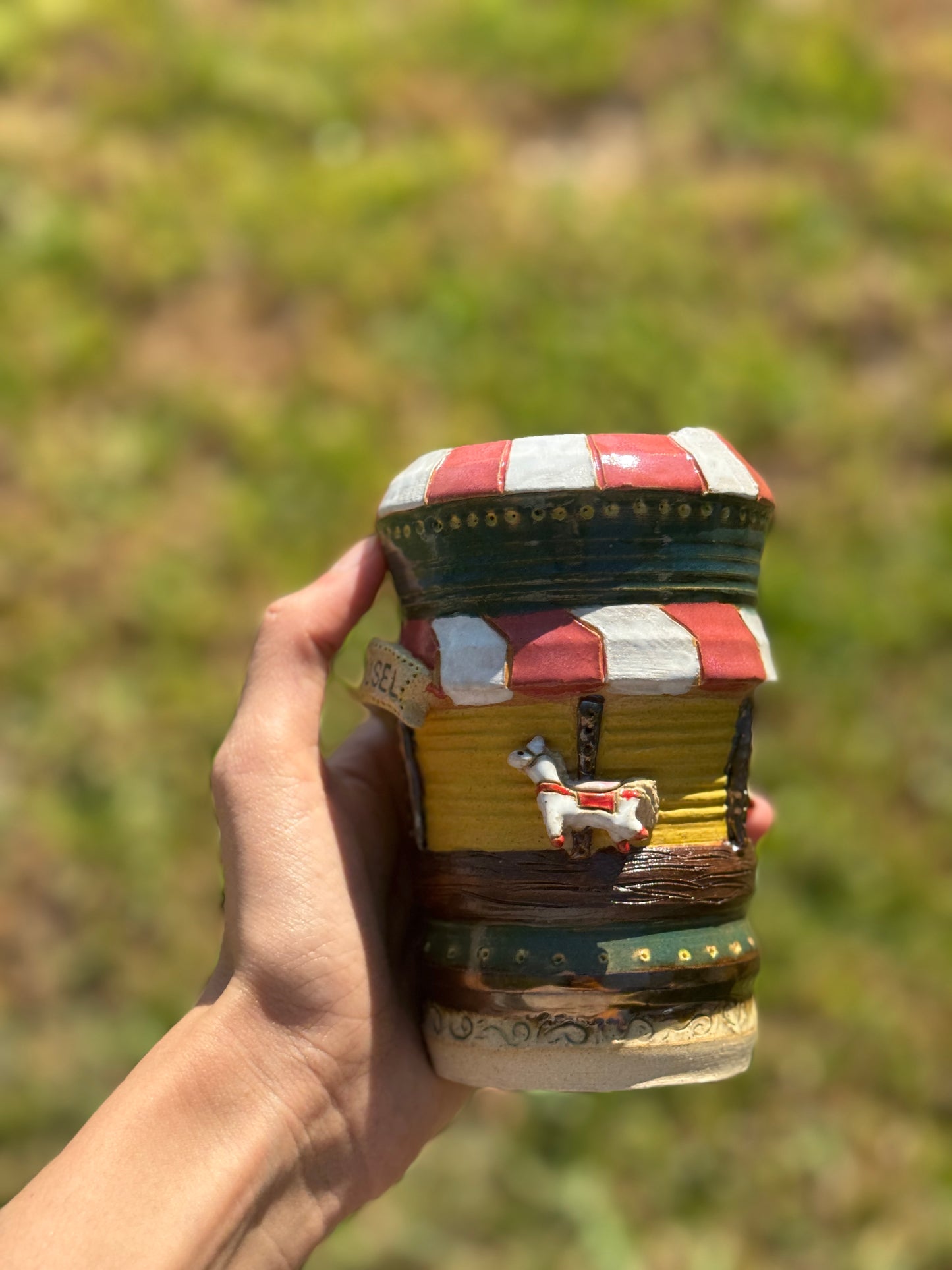Carousel Travel Mug