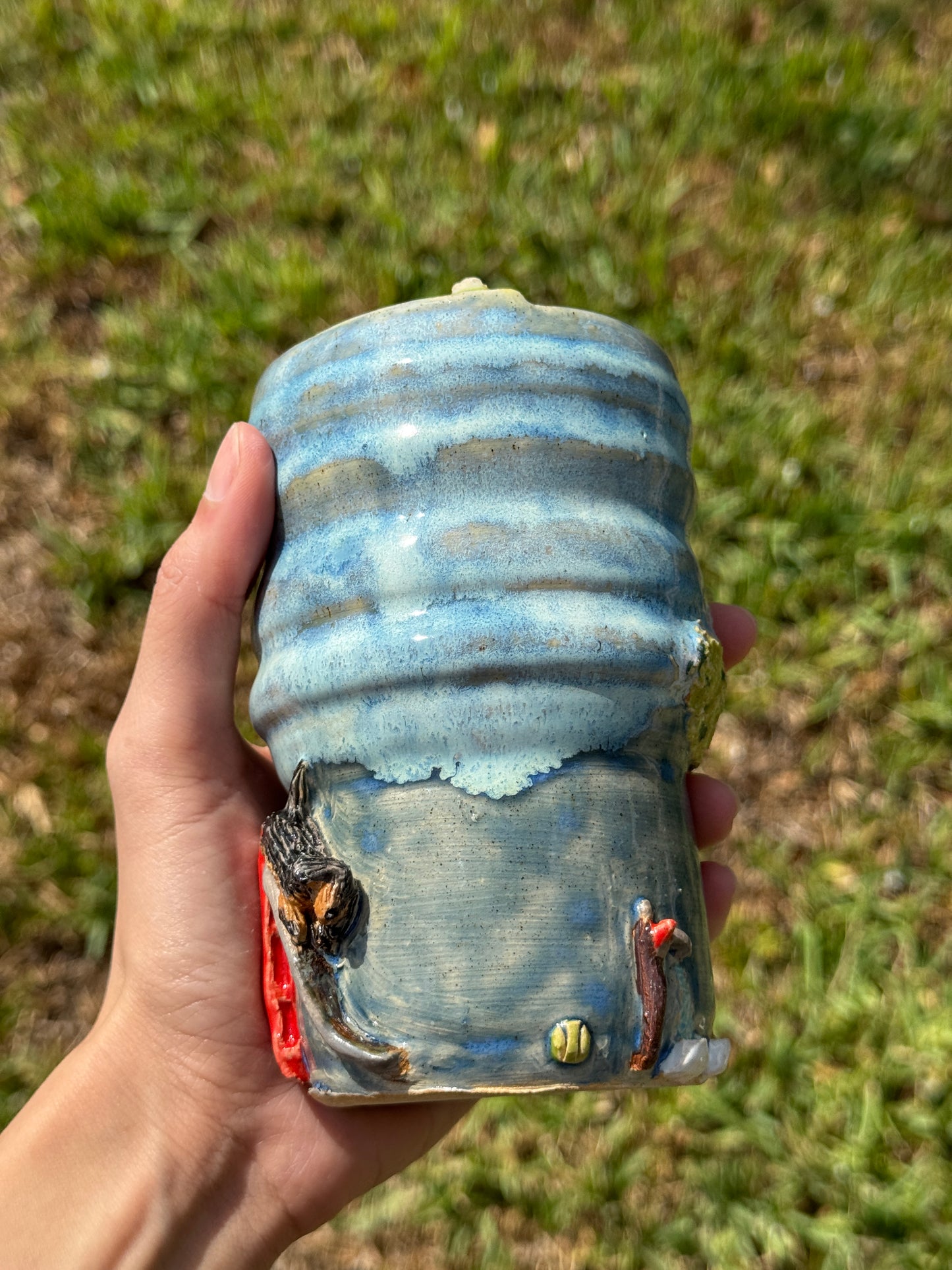 What are the dogs up to?