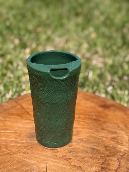 Glossy Green Travel Mug