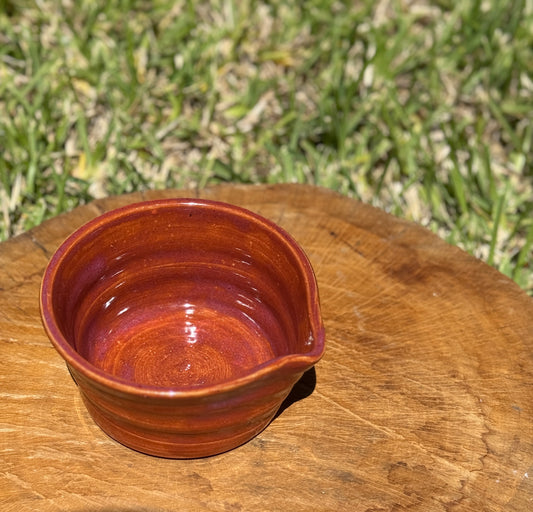 Orange/Pink Matcha Bowl