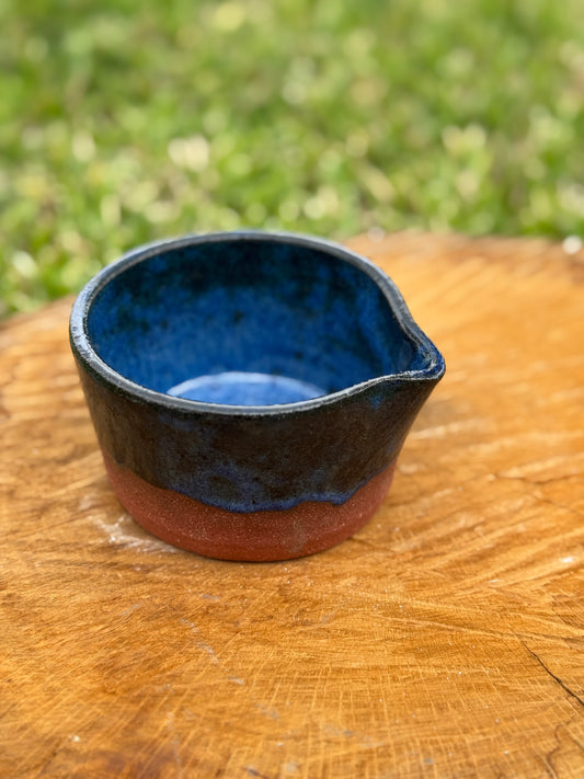 Blue Ceramic Matcha Bowl
