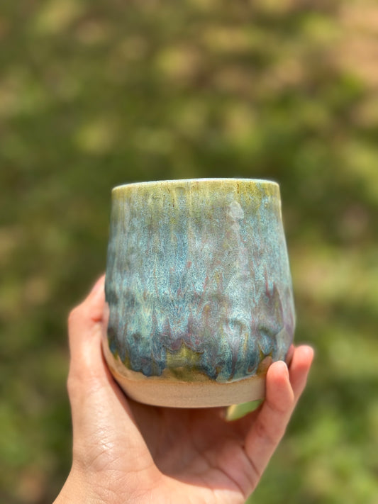 Green tones cup