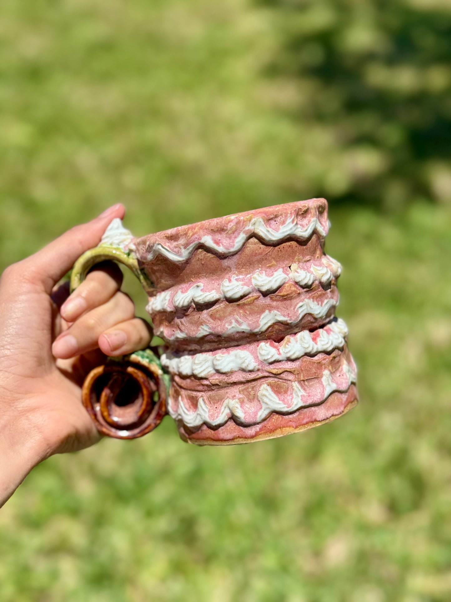 Dessert collection- Strawberry Cake Mug
