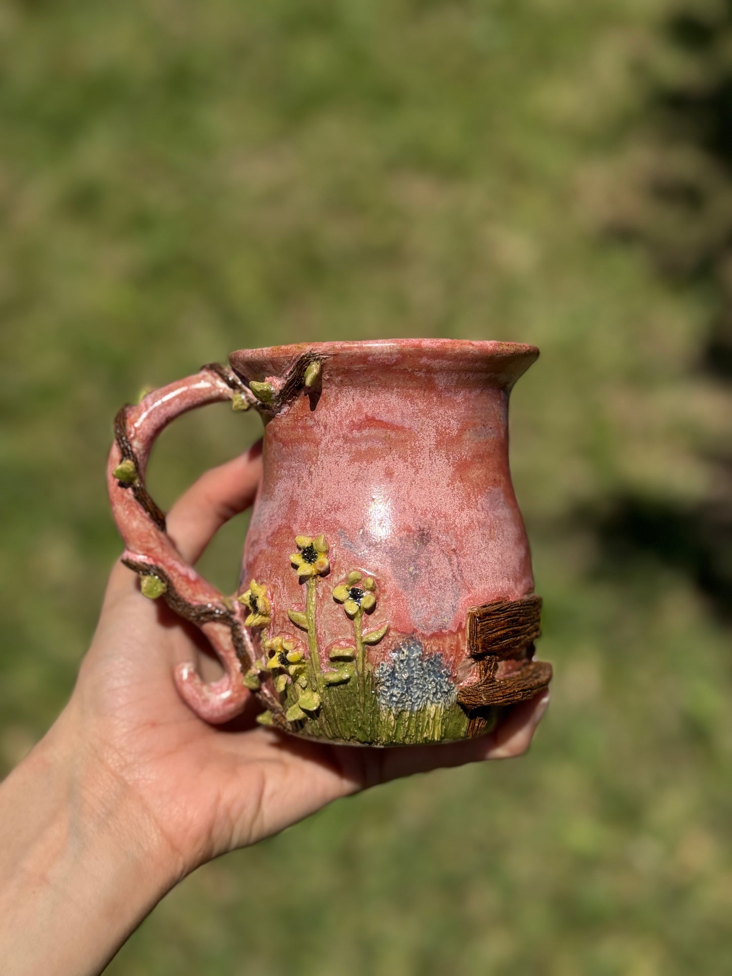 Flower Fairy Garden Mug